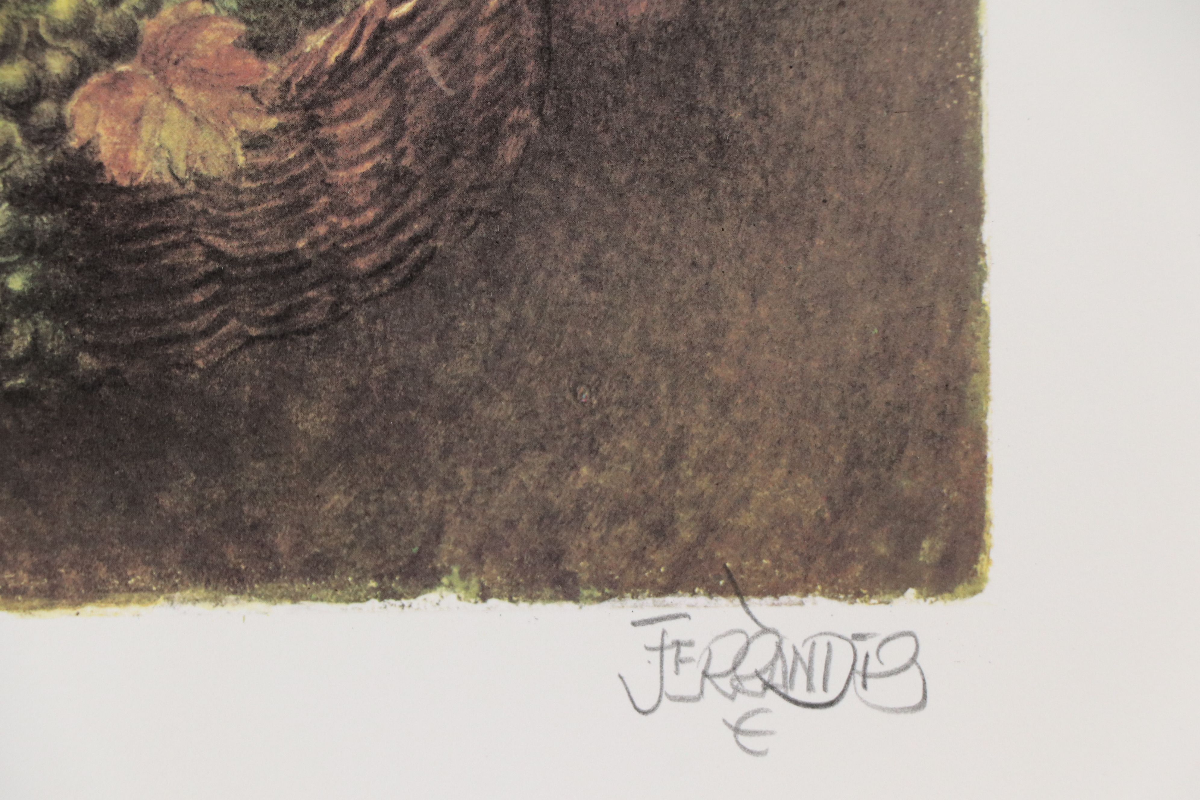 Juan Ferrandiz Castells Offset Lithograph "Oh, Small Child," 1981