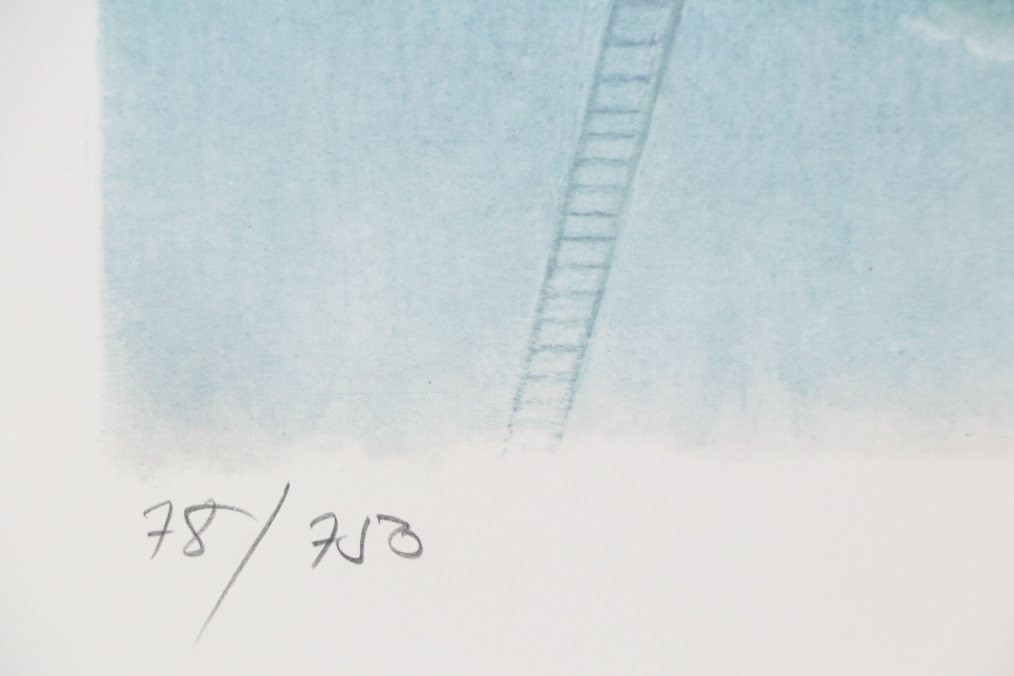 Juan Ferràndiz Castells Offset Lithograph "My Star," 1980