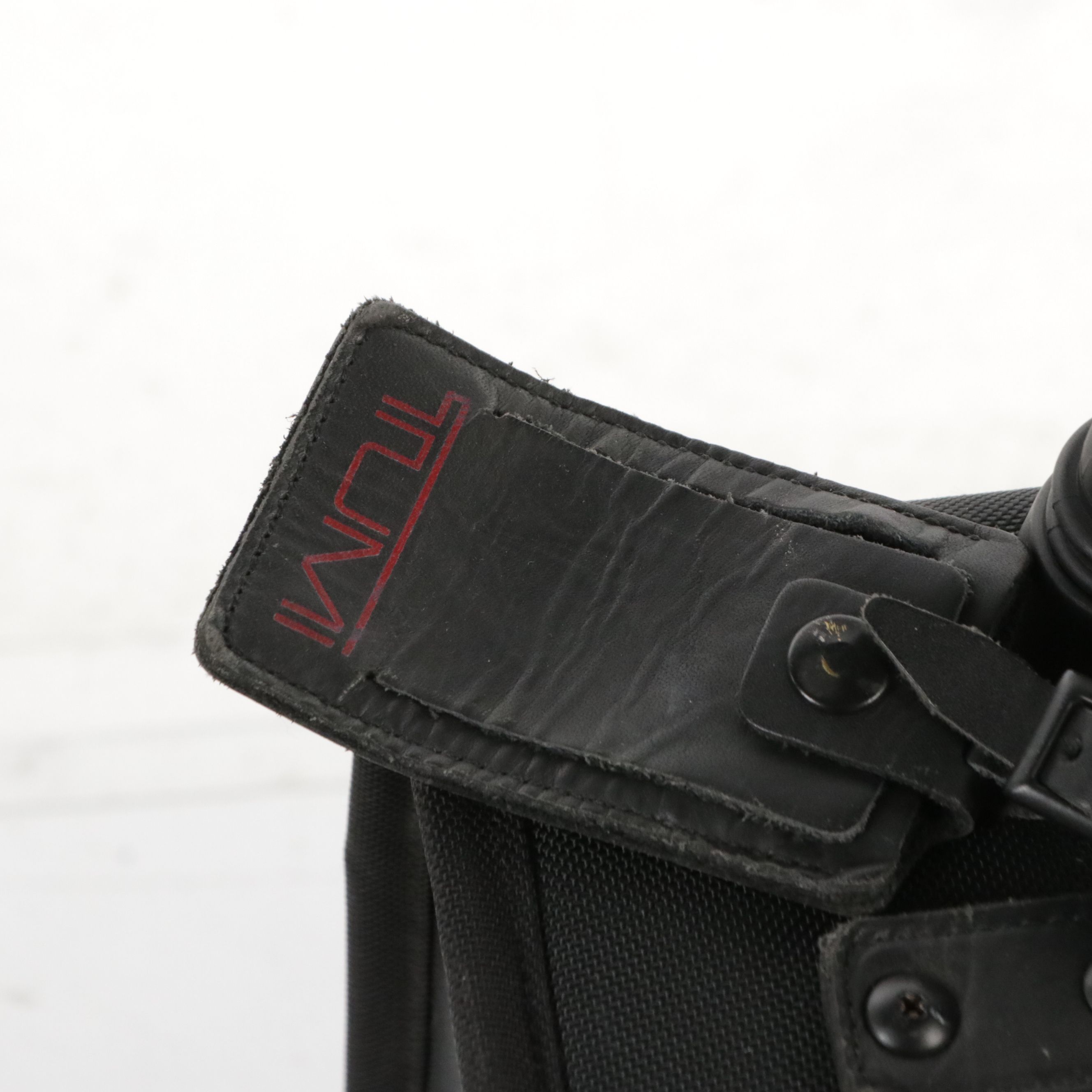 Tumi Two-Wheel Carry-On Luggage in Black Textile