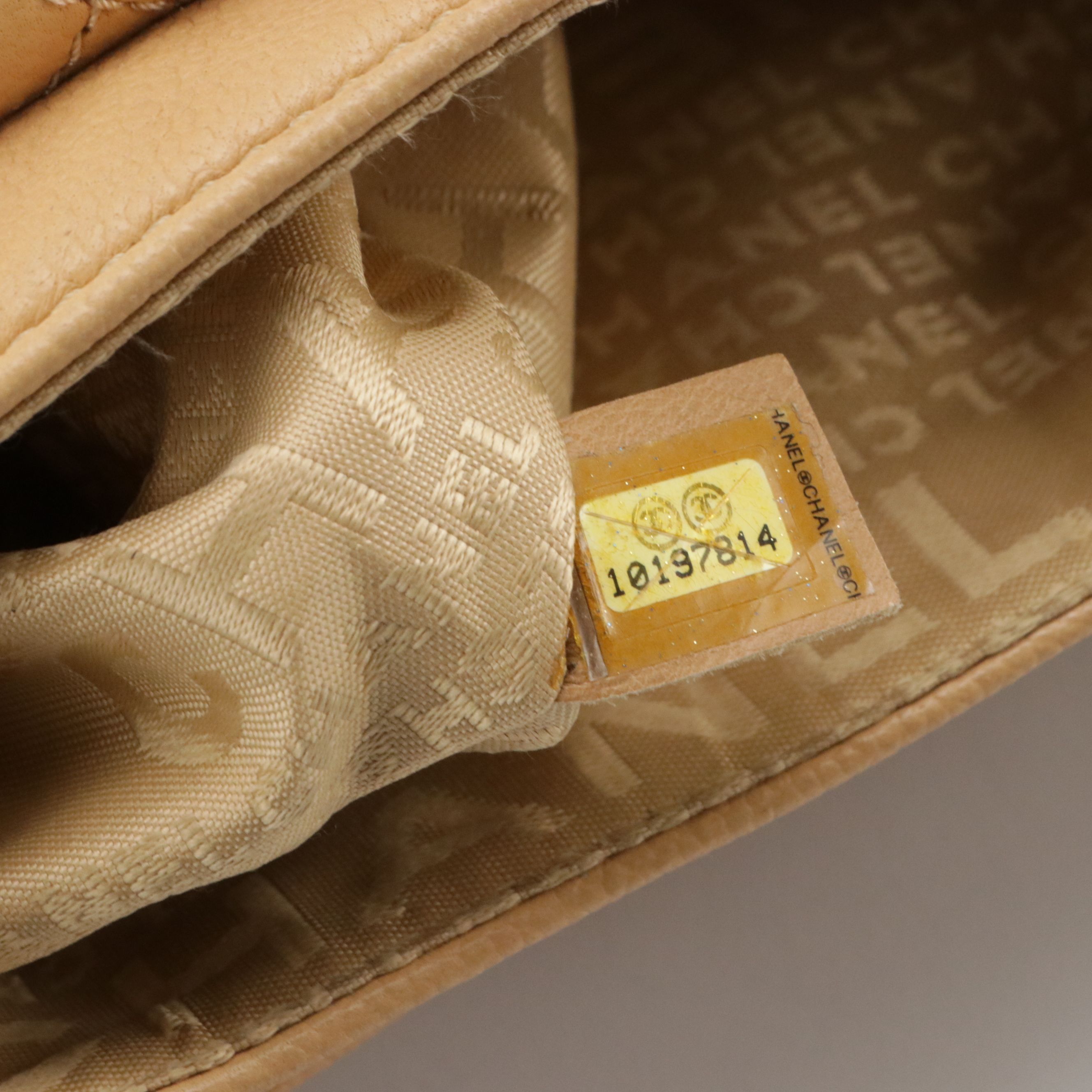 Chanel Mademoiselle Lock Flap Accordion Shoulder Bag in Quilted Caviar Leather