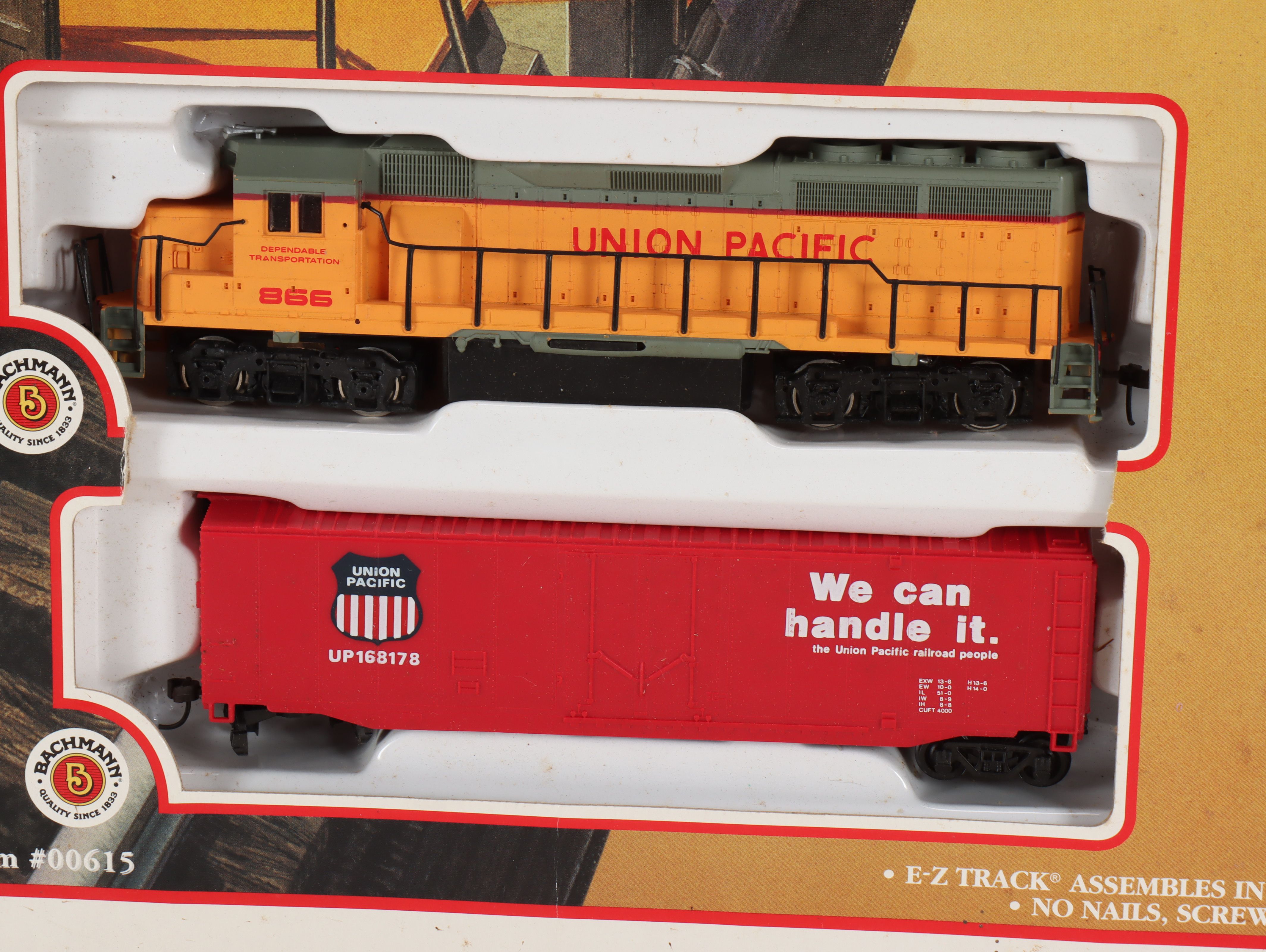 Bachmann "Golden Spike" E-Z Tack System Train Set