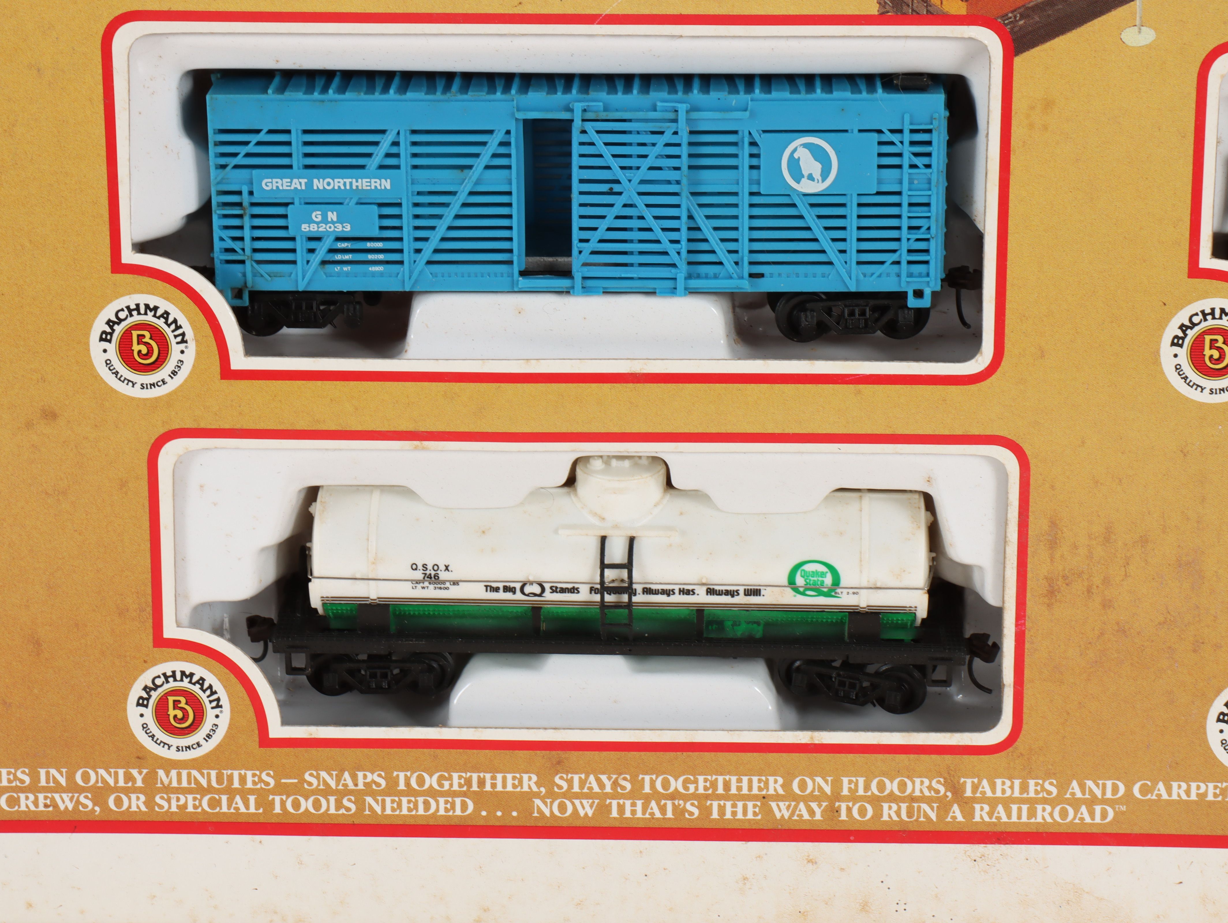 Bachmann "Golden Spike" E-Z Tack System Train Set