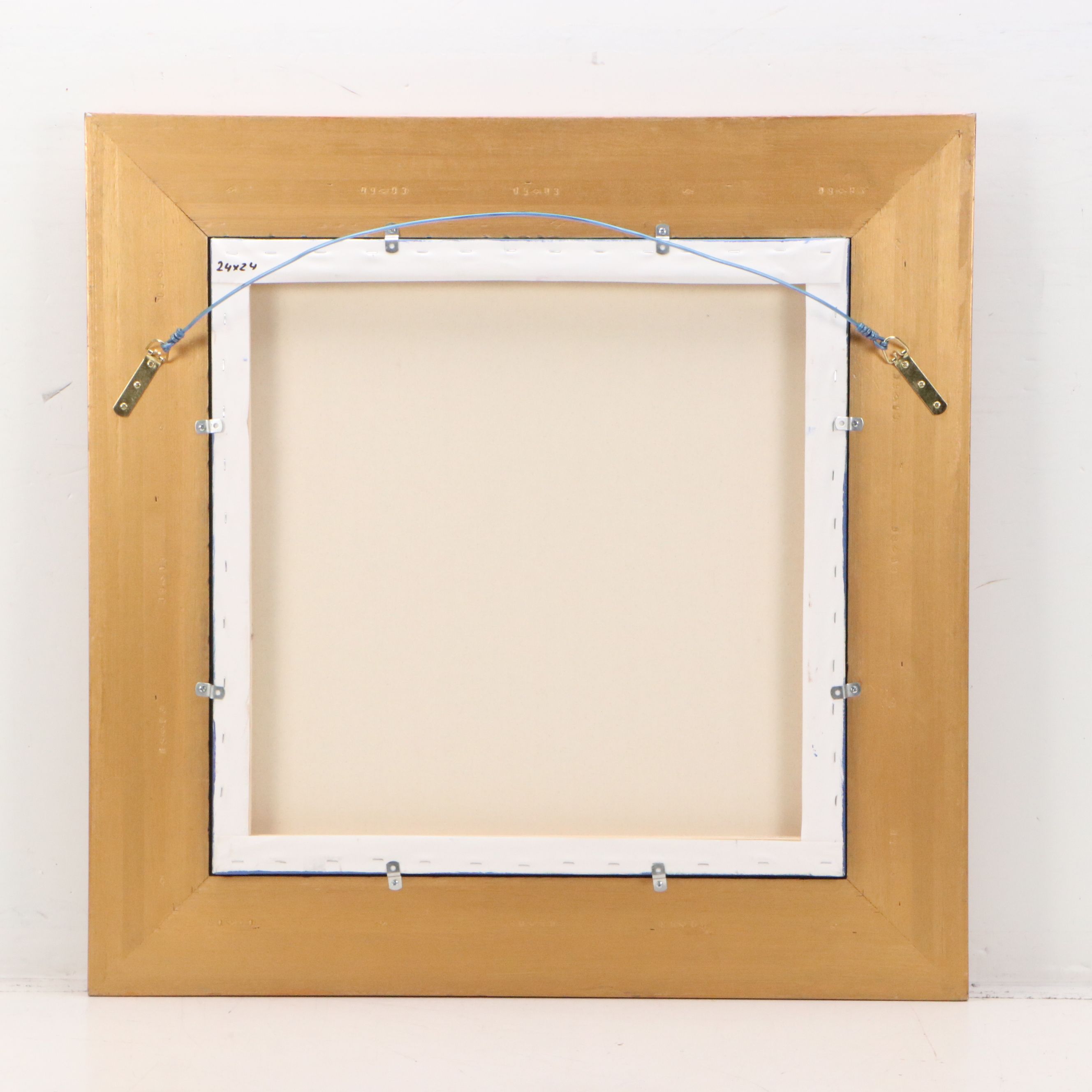 Thea Mamukelashvili Oil Painting of Flower Field, 21st Century