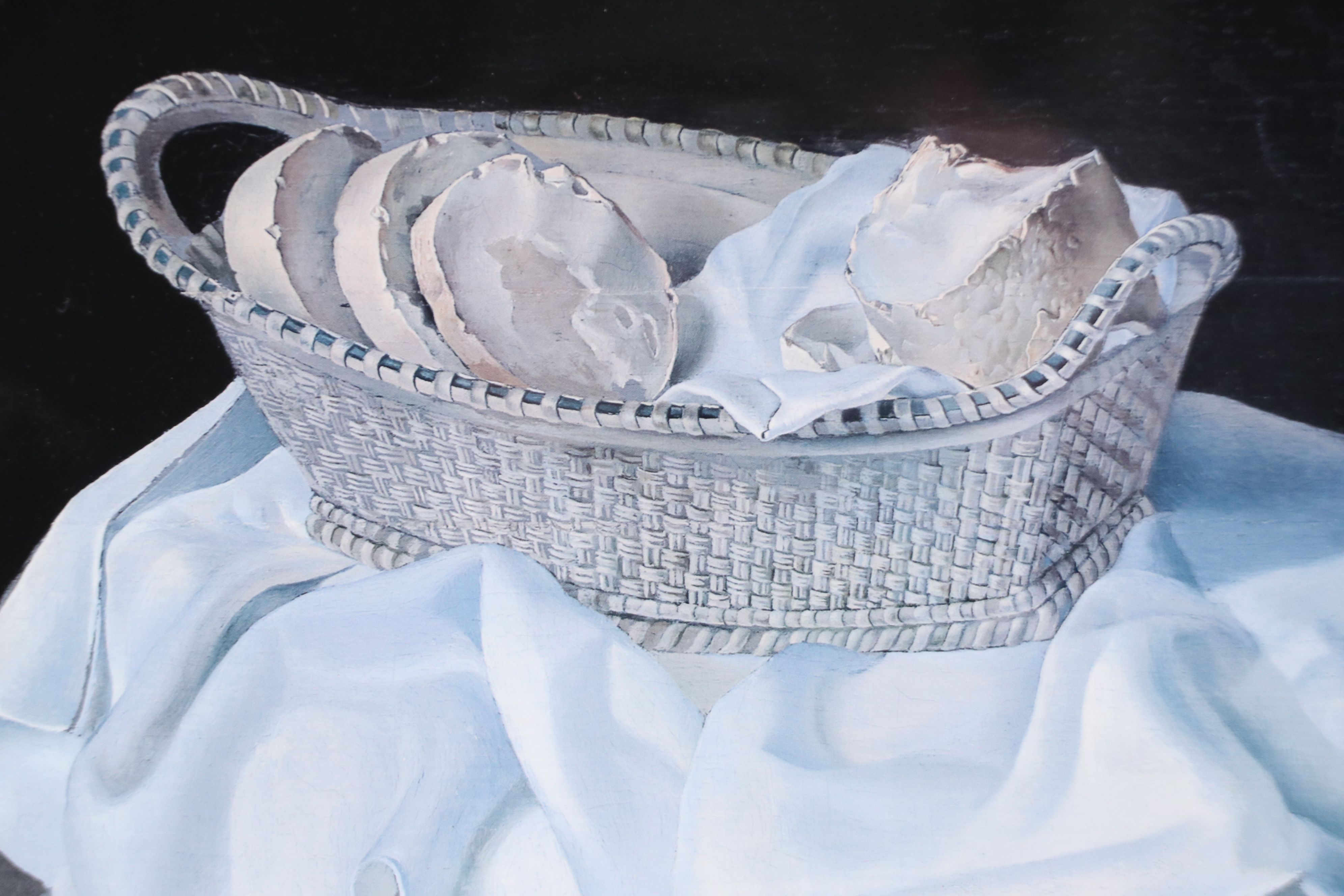 Offset Lithograph After Salvador Dalí "The Basket of Bread"