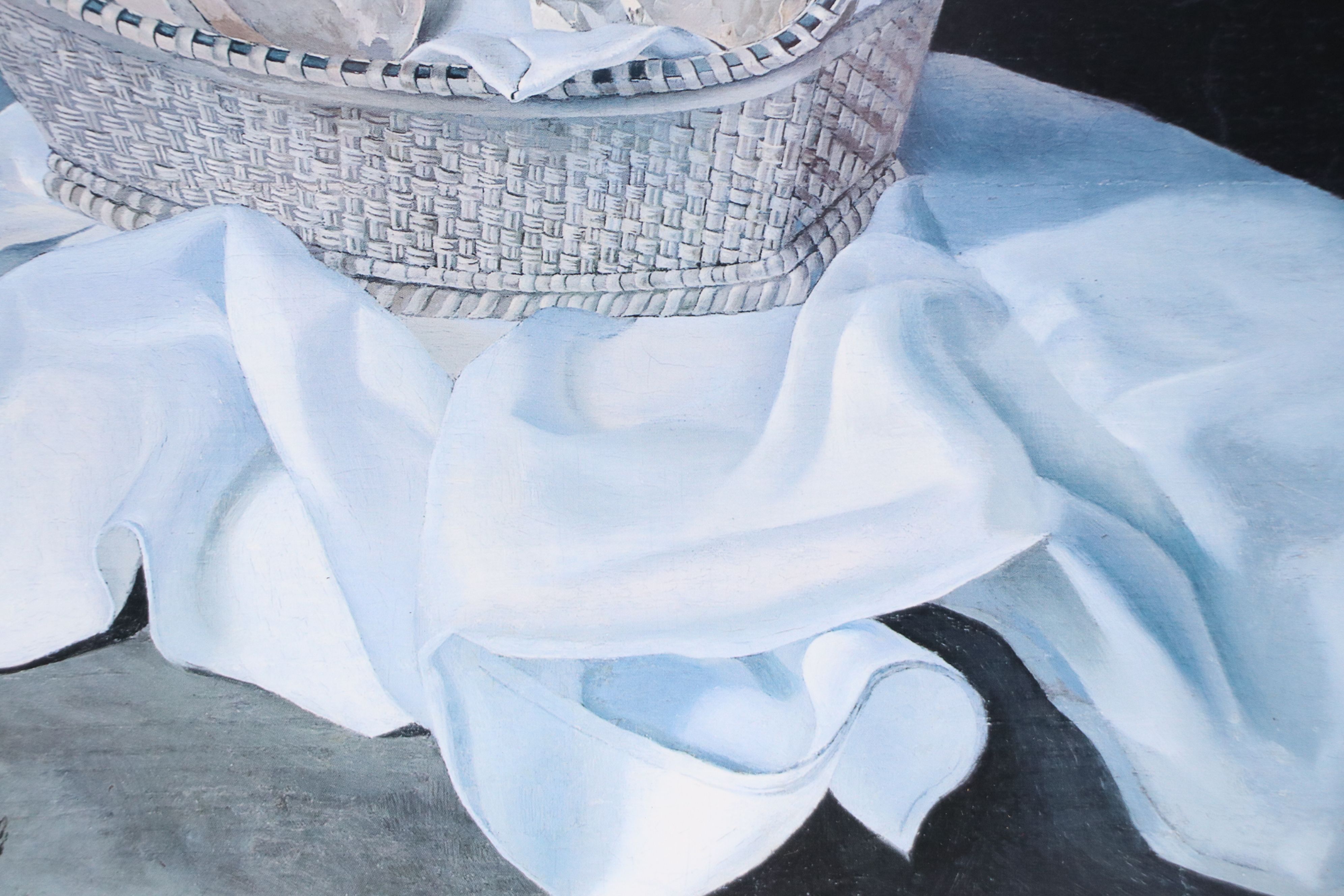 Offset Lithograph After Salvador Dalí "The Basket of Bread"