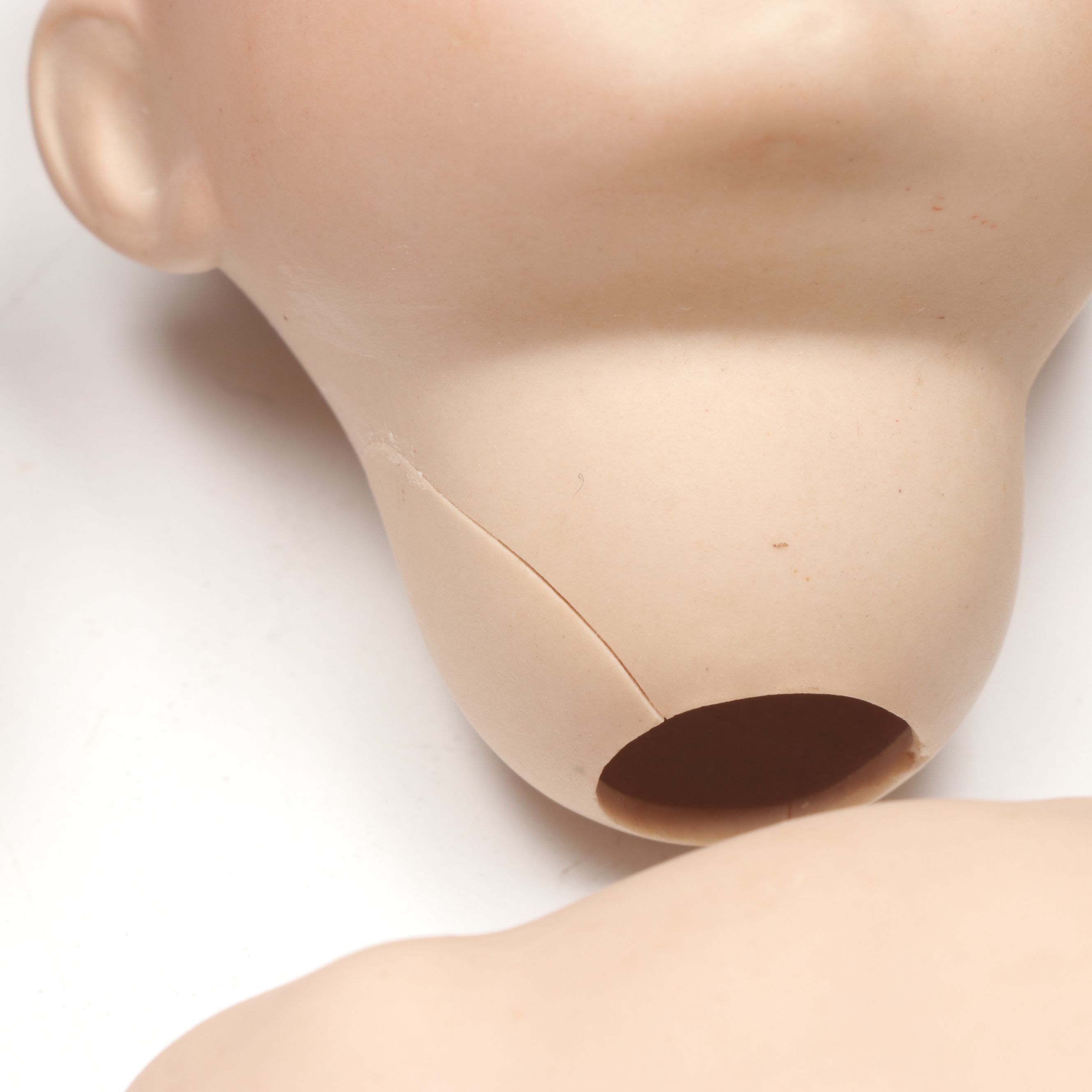 Vintage Porcelain Doll Parts and Accessories