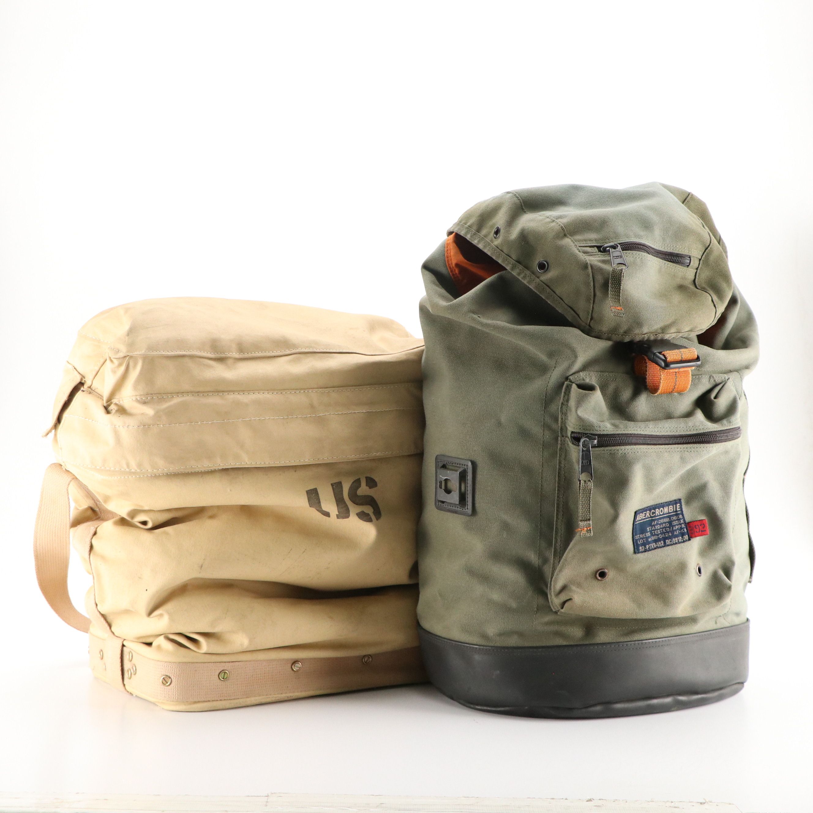 Abercrombie & Fitch Performance Backpack, US Military Water Can Insulated Case