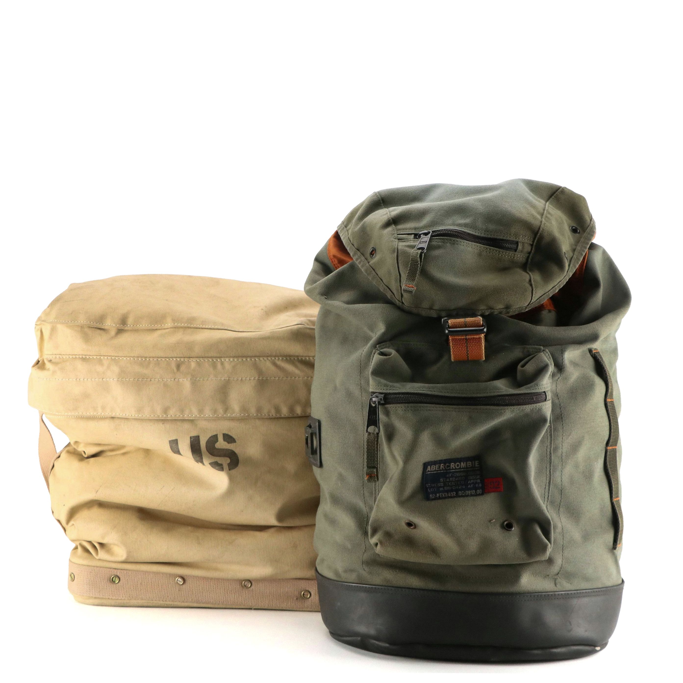 Abercrombie & Fitch Performance Backpack, US Military Water Can Insulated Case