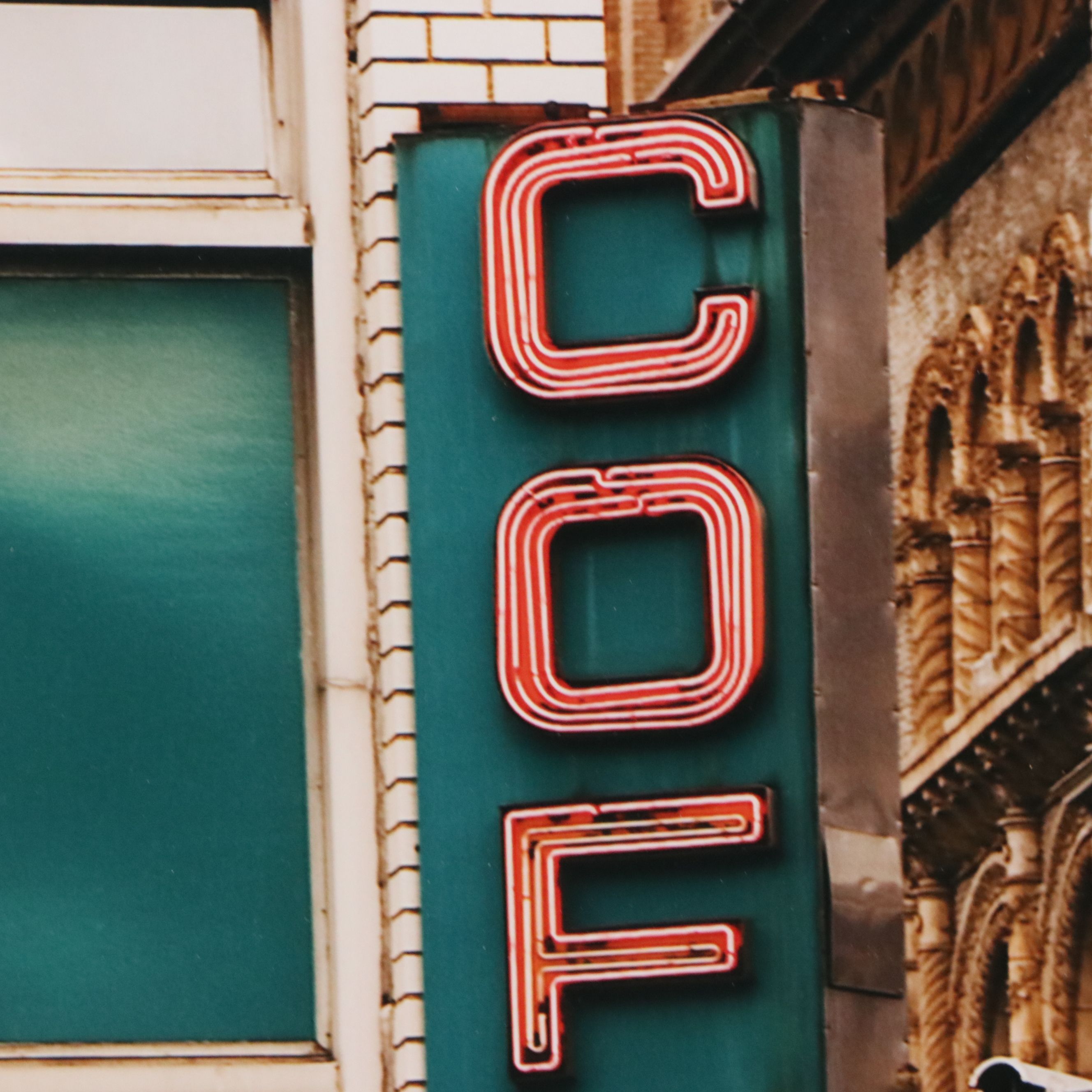 Digital Print After Jon Woodhams "Union Square Coffee Shop Sign"