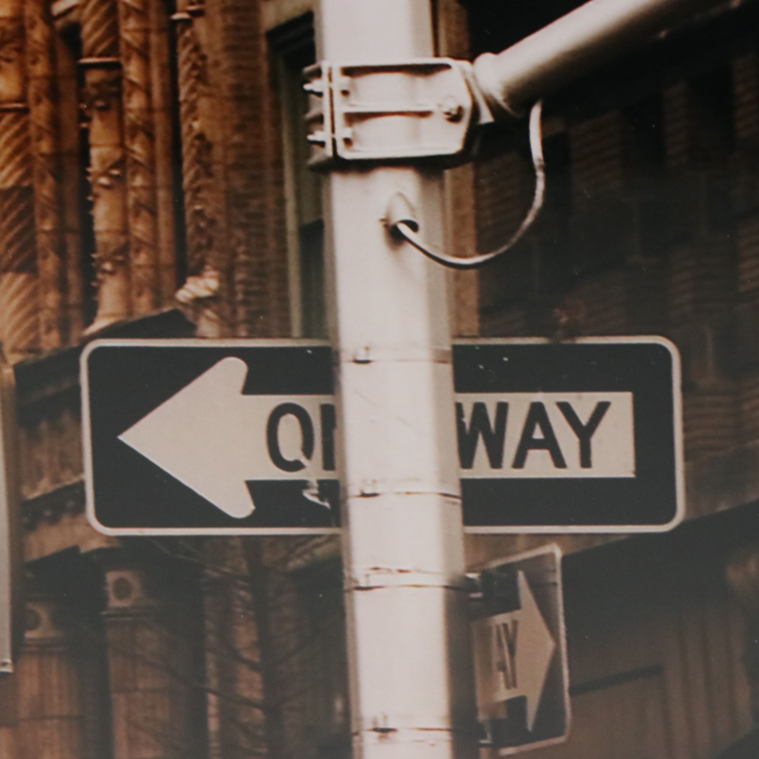 Digital Print After Jon Woodhams "Union Square Coffee Shop Sign"