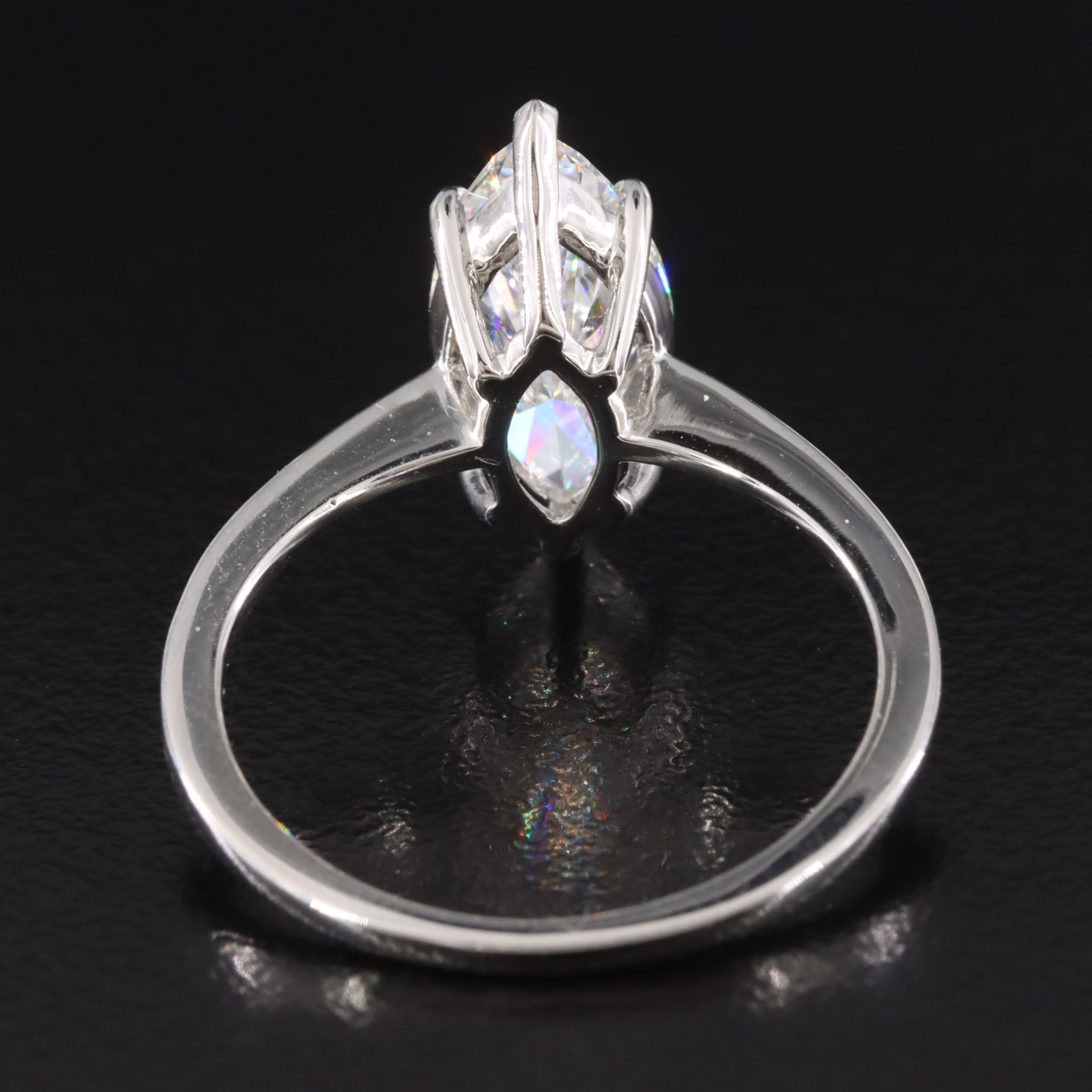 Platinum 2.00 CT Lab Grown Diamond Solitaire Ring with IGI Report