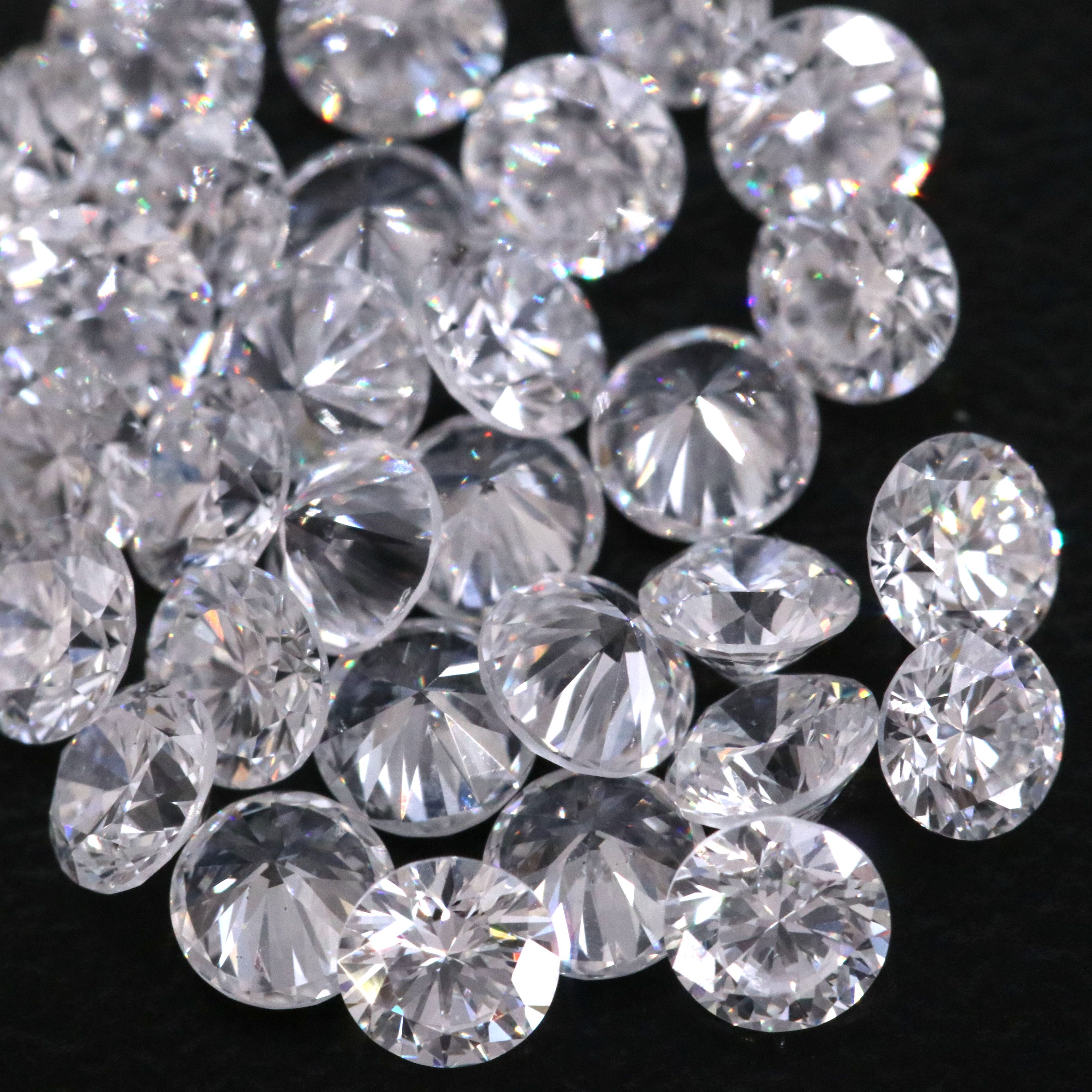 Loose 4.22 CTW Lab Grown Diamonds
