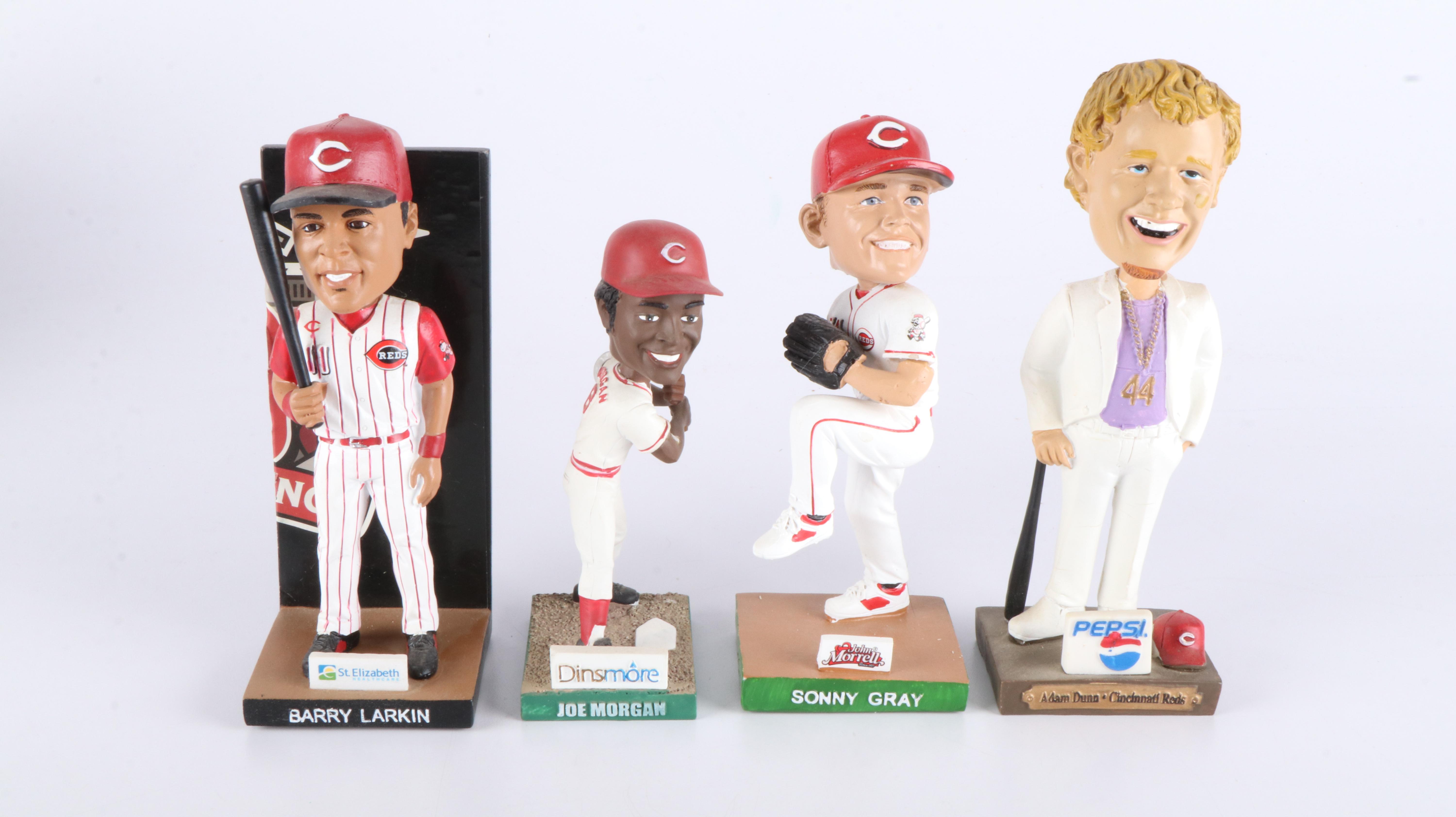 Cincinnati Reds Bobbleheads Featuring Tony Perez, Frank Robinson, and More