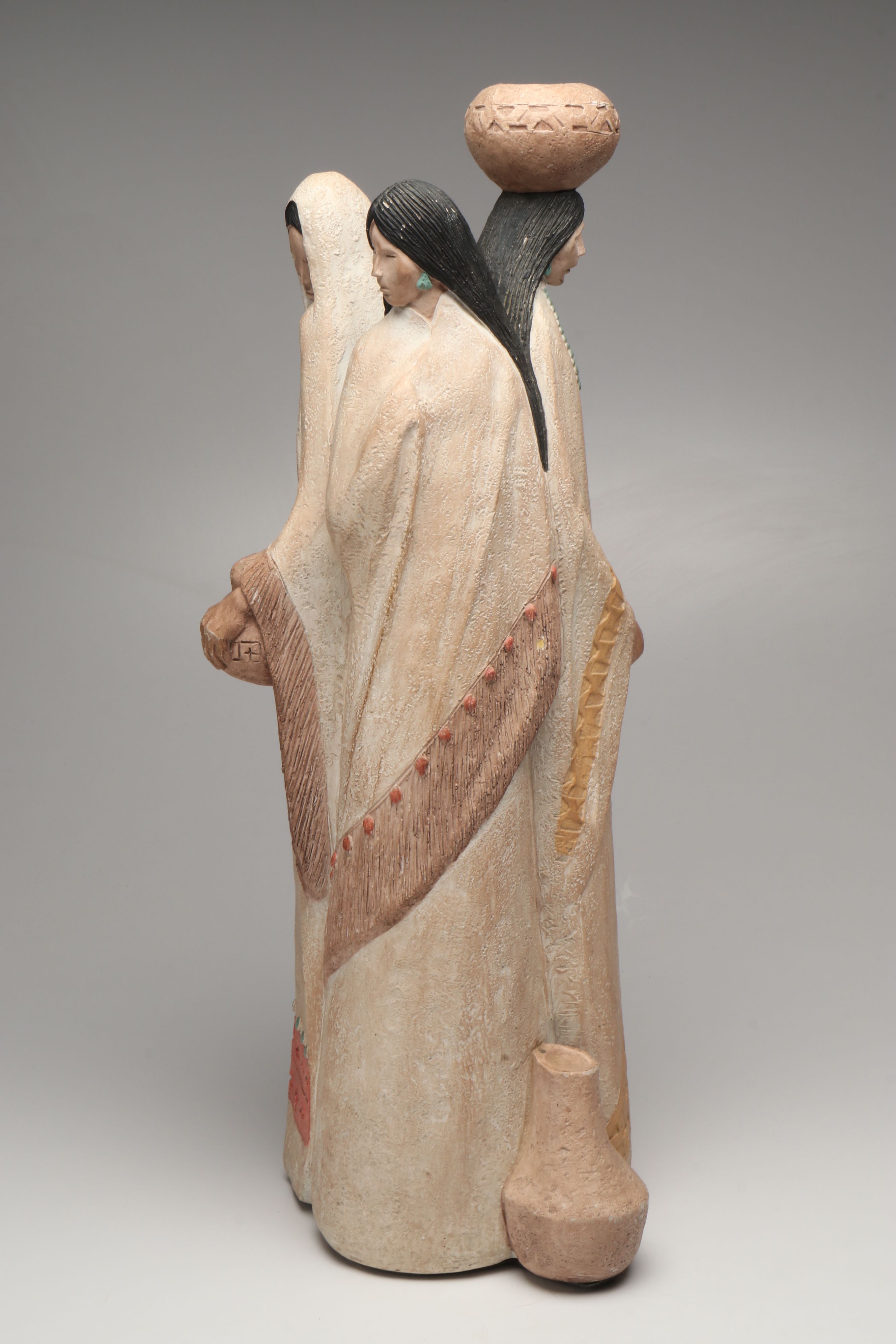 Austin Productions "Earth, Wind & Fire" Southwestern Style Sculpture, 1988