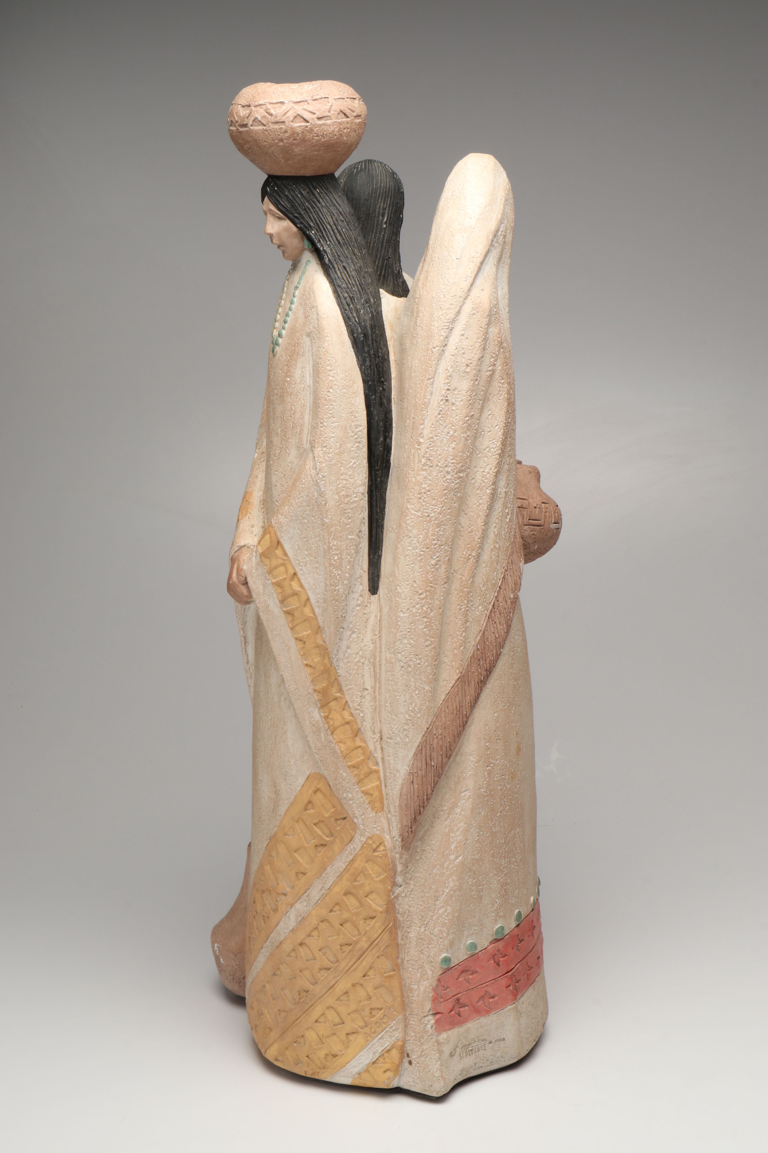 Austin Productions "Earth, Wind & Fire" Southwestern Style Sculpture, 1988