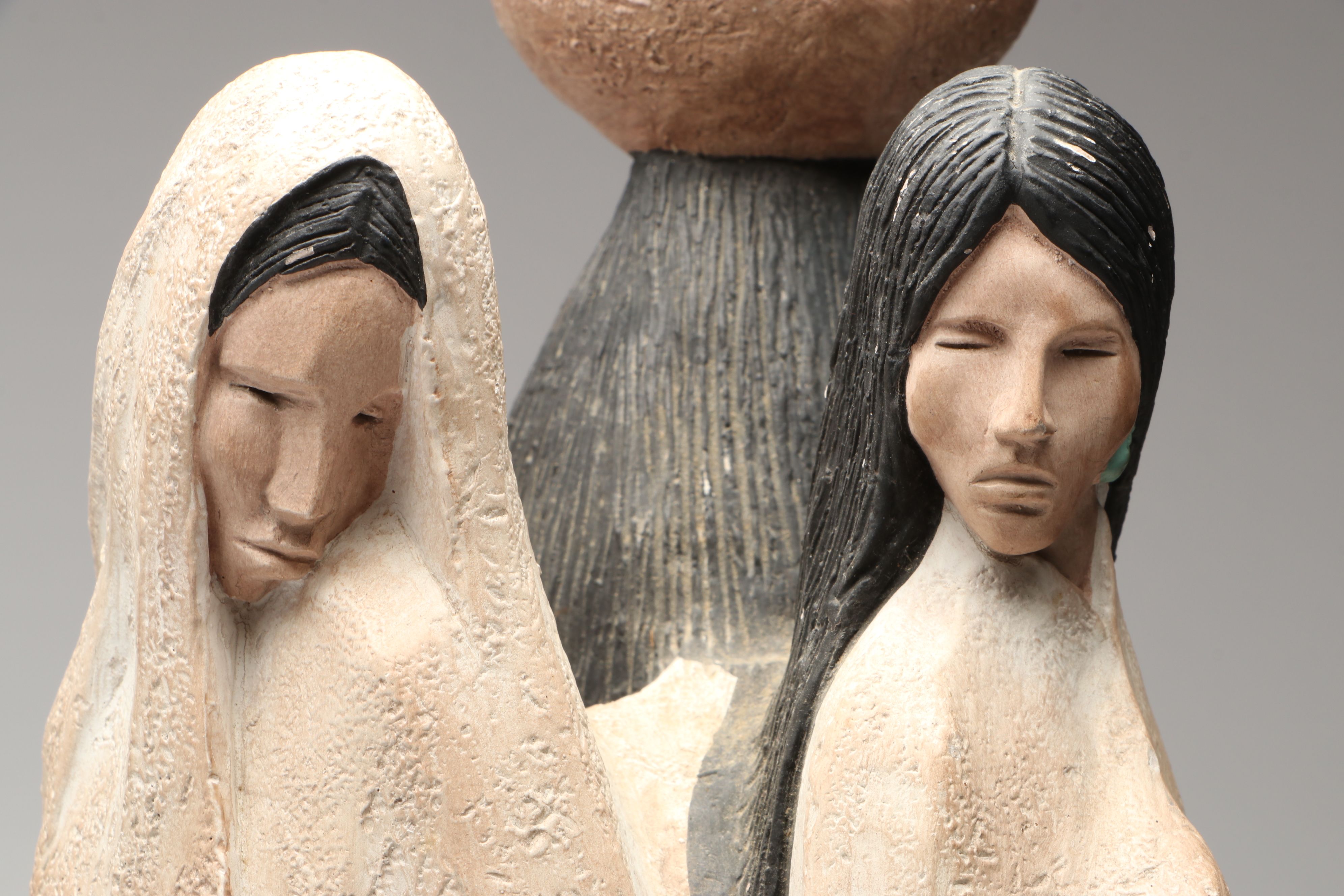 Austin Productions "Earth, Wind & Fire" Southwestern Style Sculpture, 1988