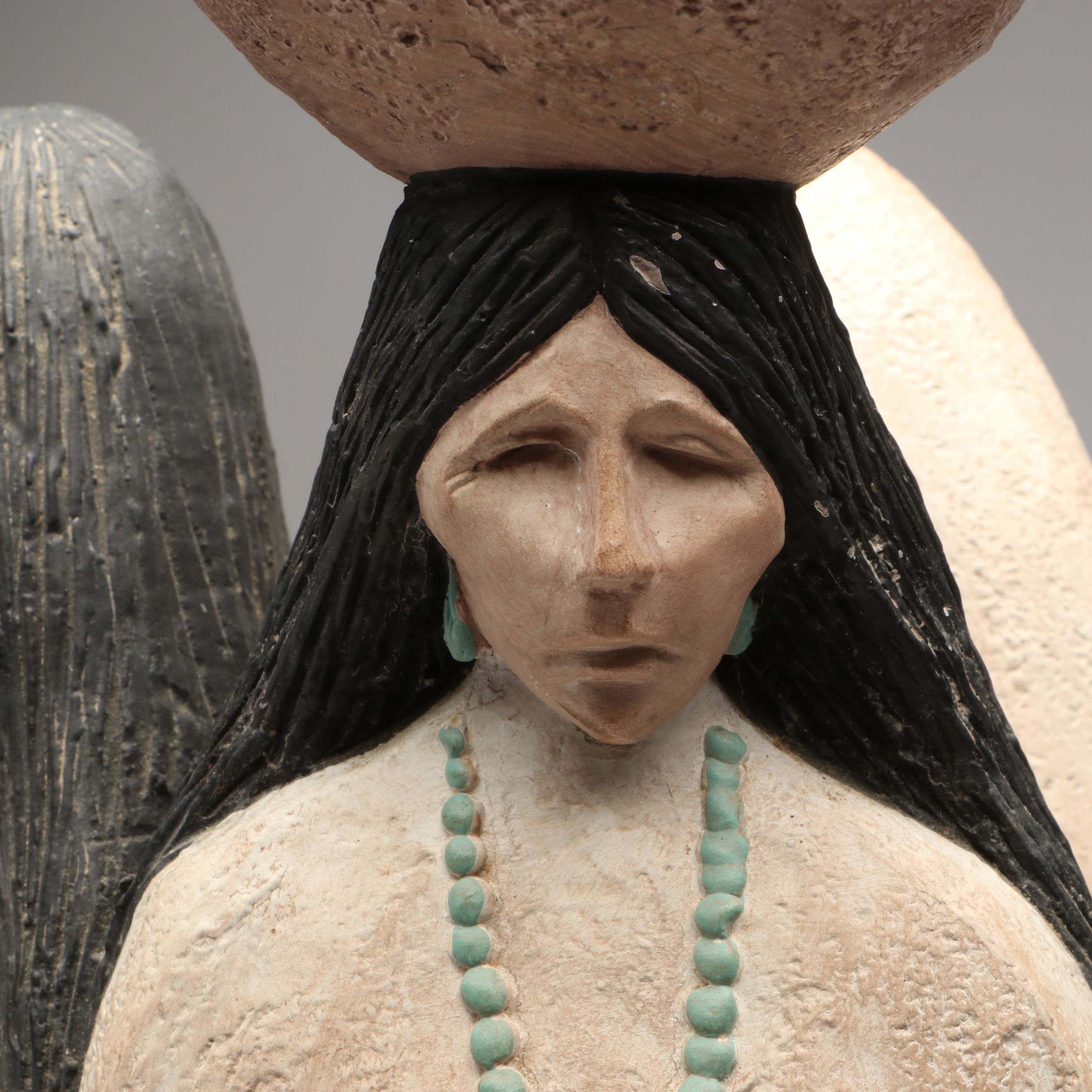 Austin Productions "Earth, Wind & Fire" Southwestern Style Sculpture, 1988