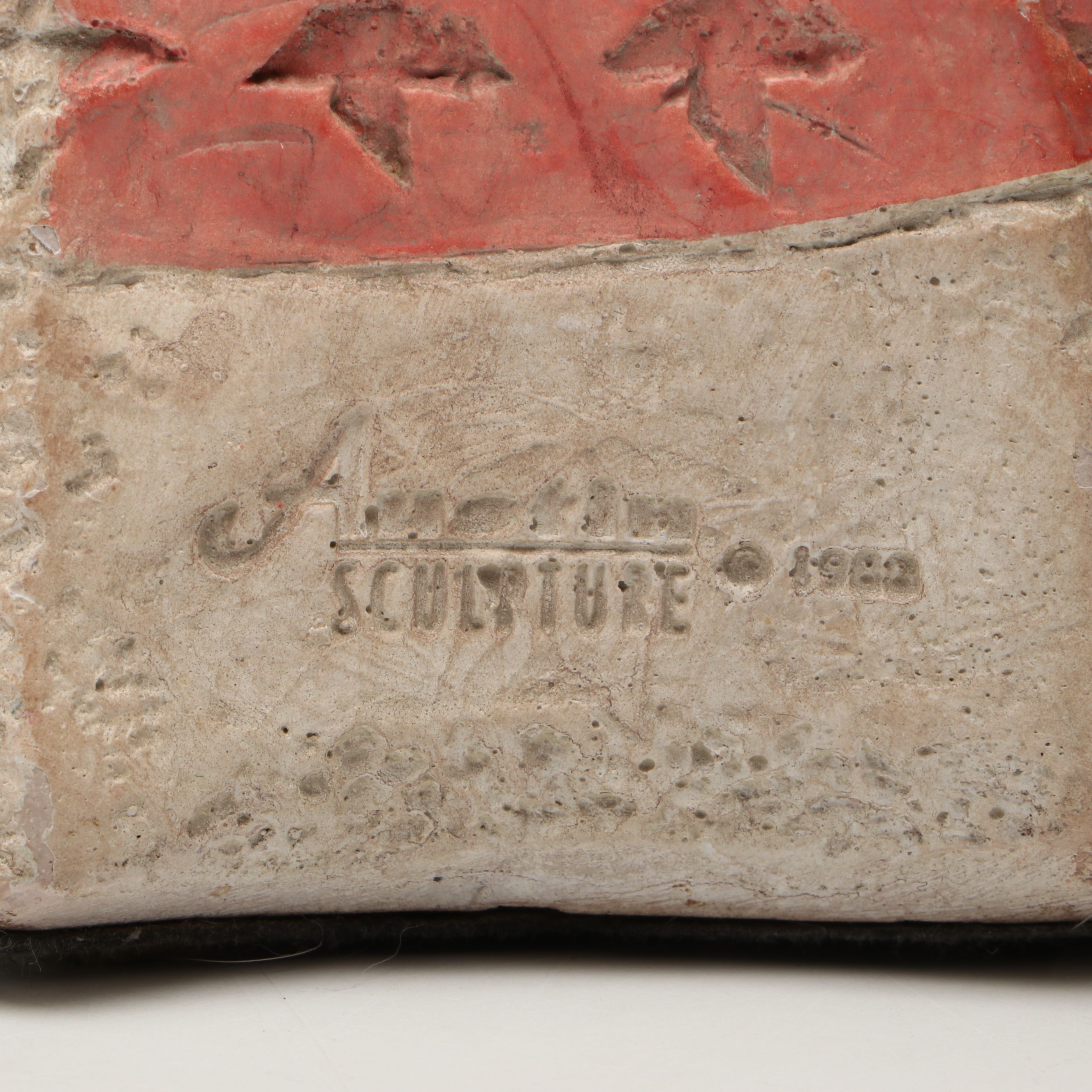 Austin Productions "Earth, Wind & Fire" Southwestern Style Sculpture, 1988