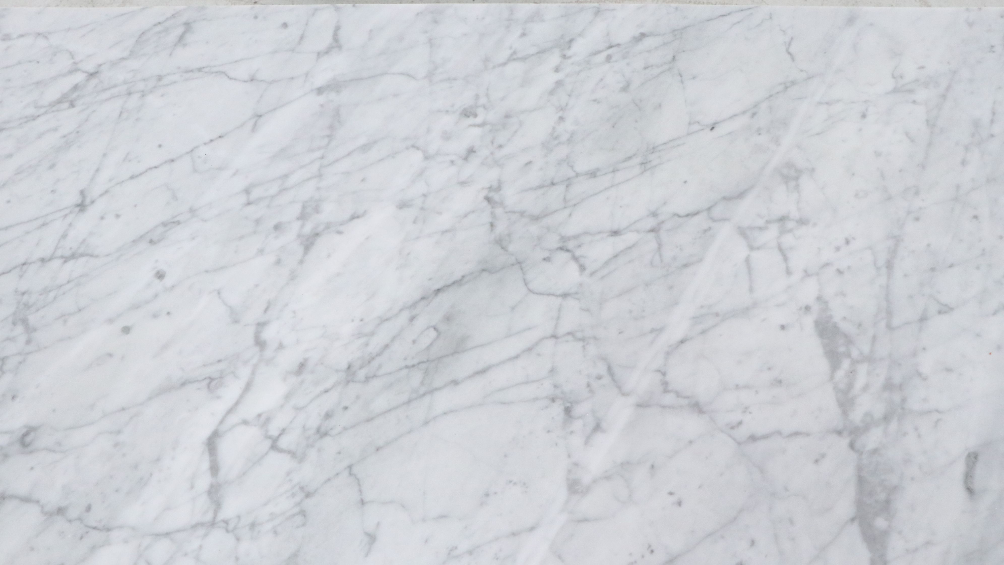 CB2 "Suspend" Tall Wood and Marble Sideboard, 2018