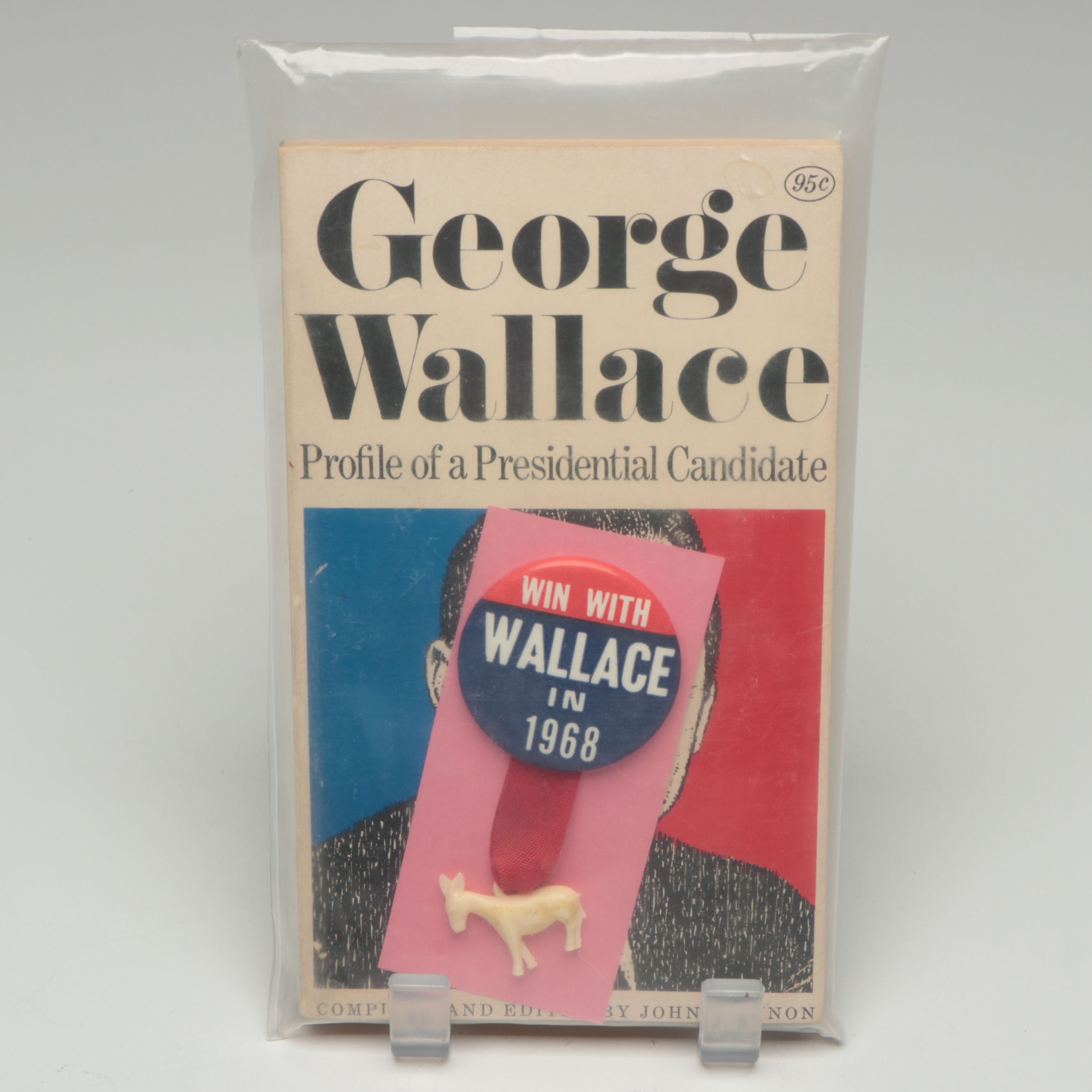 "Wallace for President" Hat, Angela Davis Campaign Pin and More, 1960s-2010s
