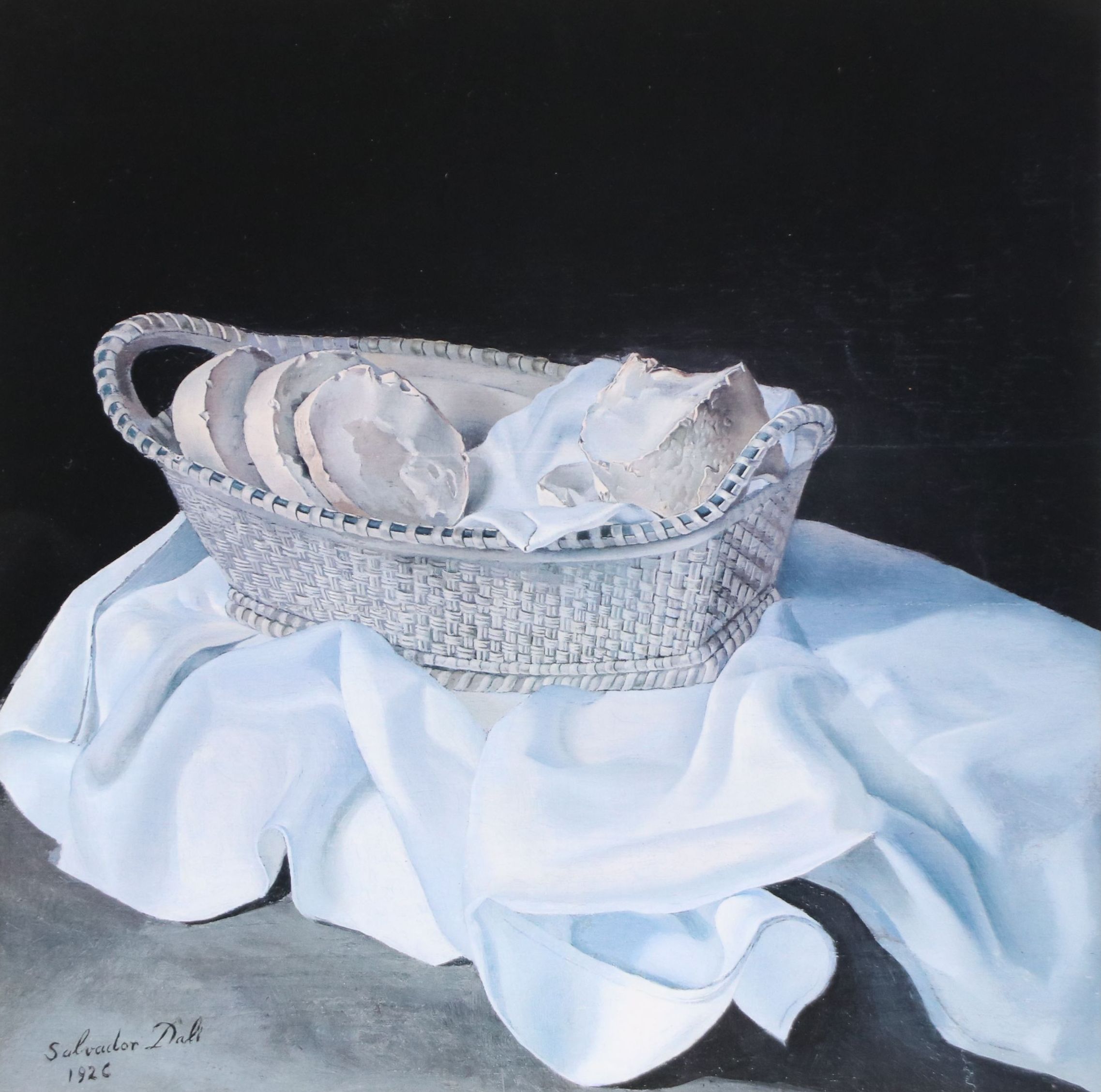 Offset Lithograph After Salvador Dalí "The Basket of Bread"