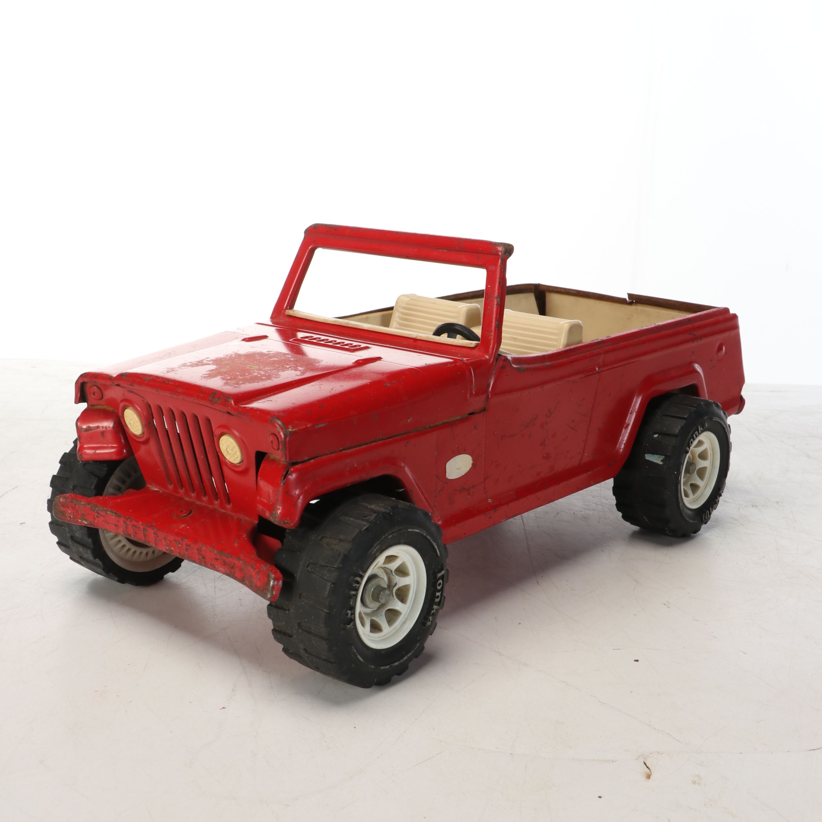 Tonka Pressed Steel Jeep, Dump Trucks, and More Vintage Vehicles