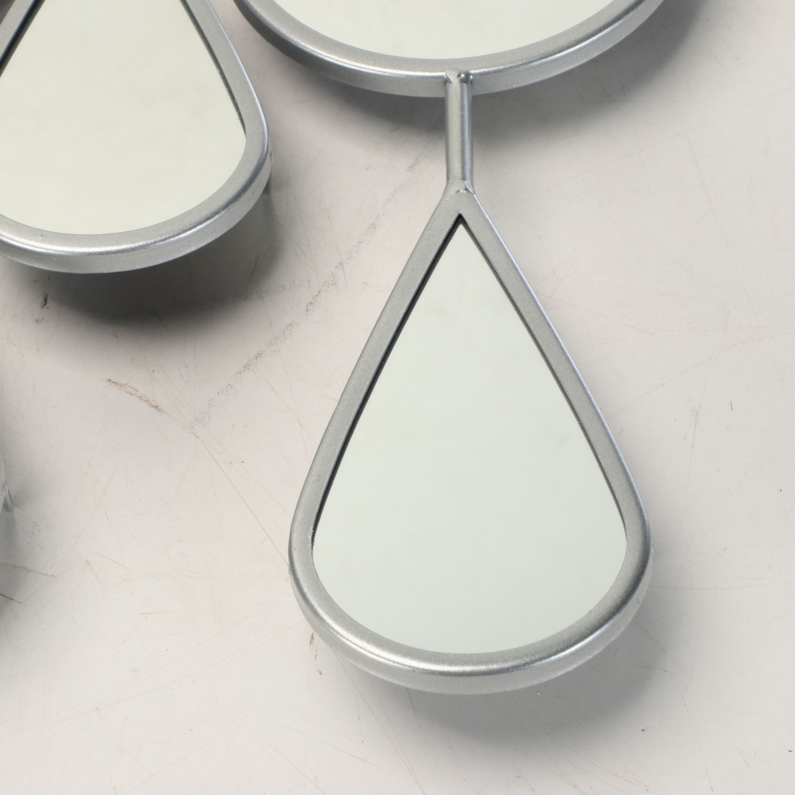Mirrored Teardrop Wall Hangings