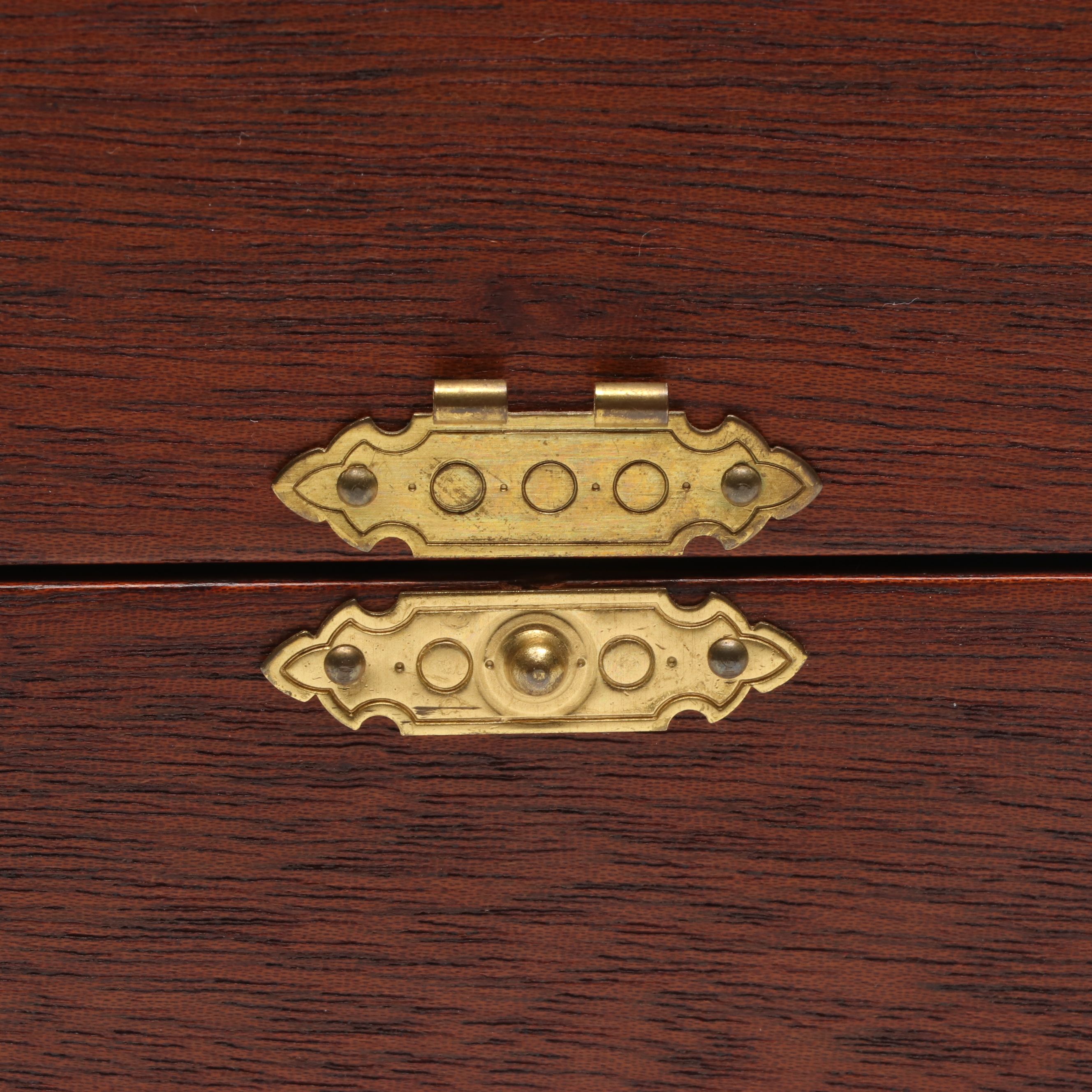 Antique Tortoiseshell Box with Nomad Design Co. Wood Box