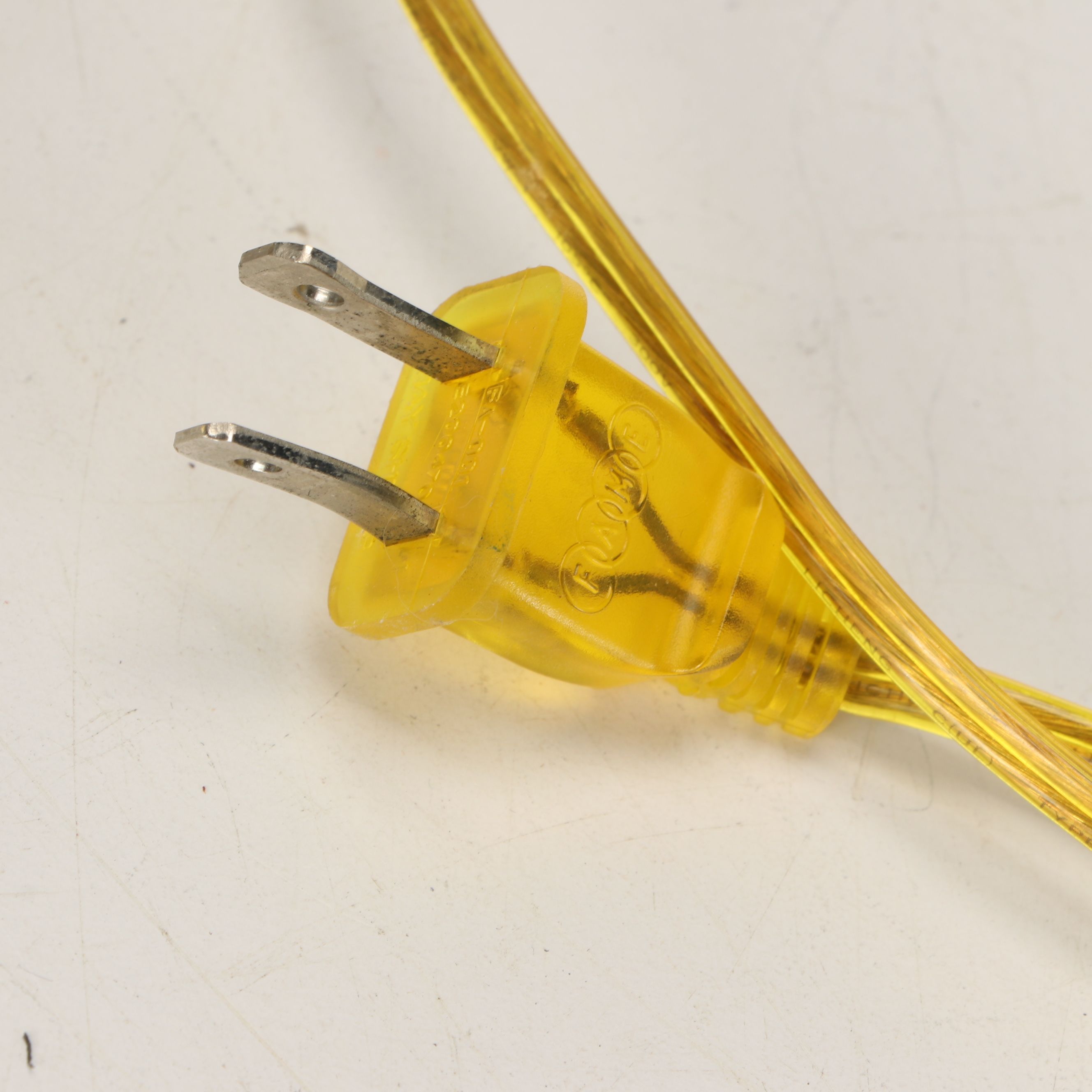 Rococo Style Ormolu-Mount Glass Table Lamps with Crystal Drops