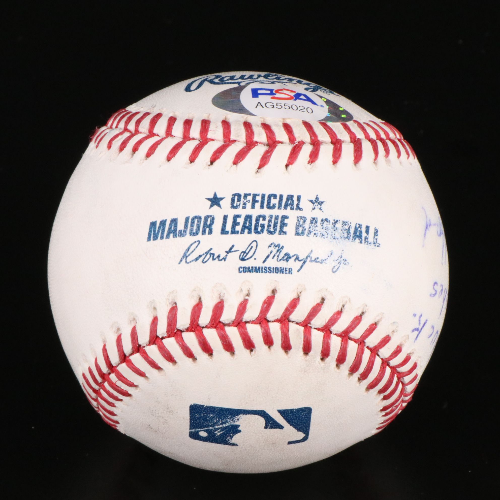 Thomas Stafford Signed Rawlings Official Major League Baseball, PSA