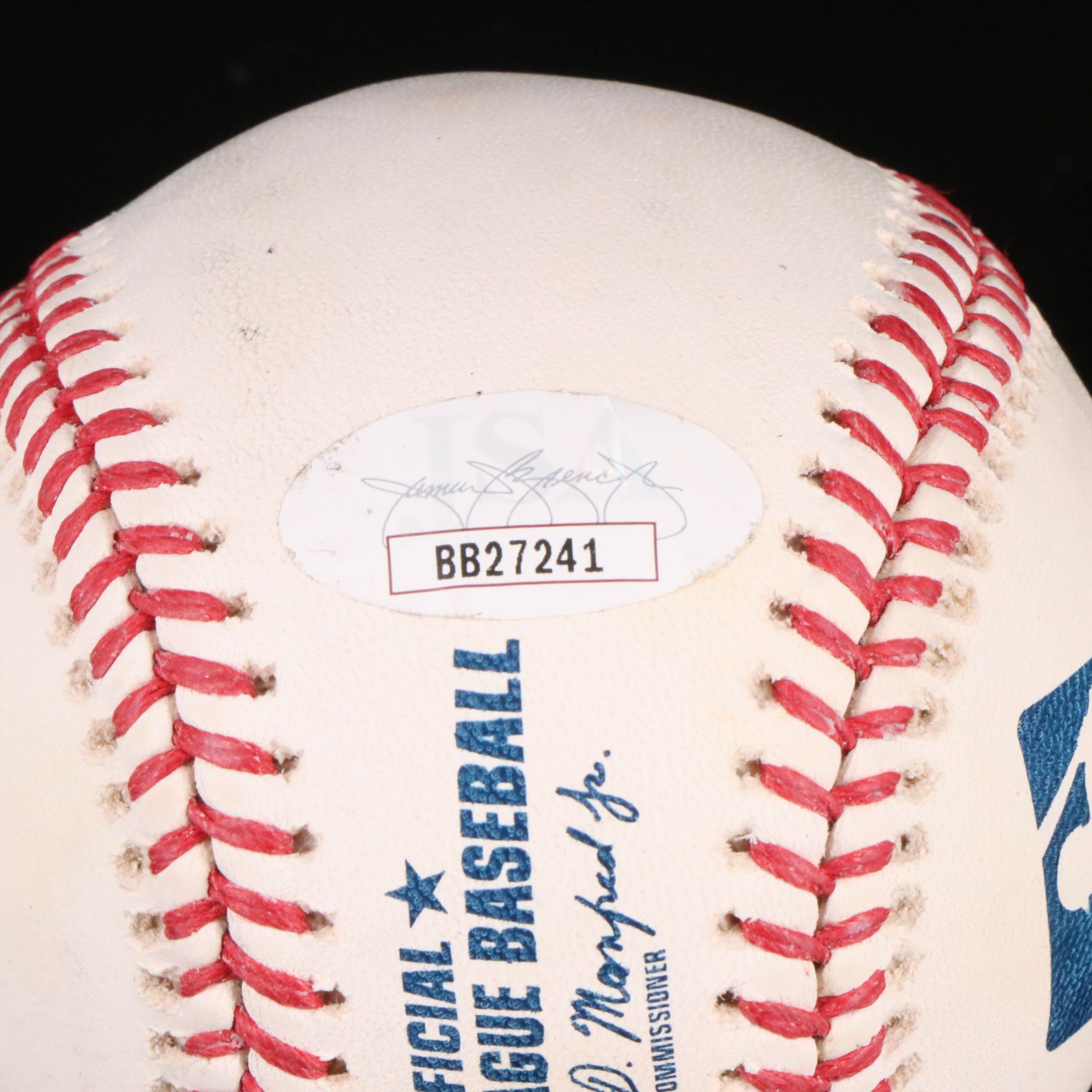 Fred Haise Signed "Apollo 13 LMP" Rawlings Official Major League Baseball, JSA