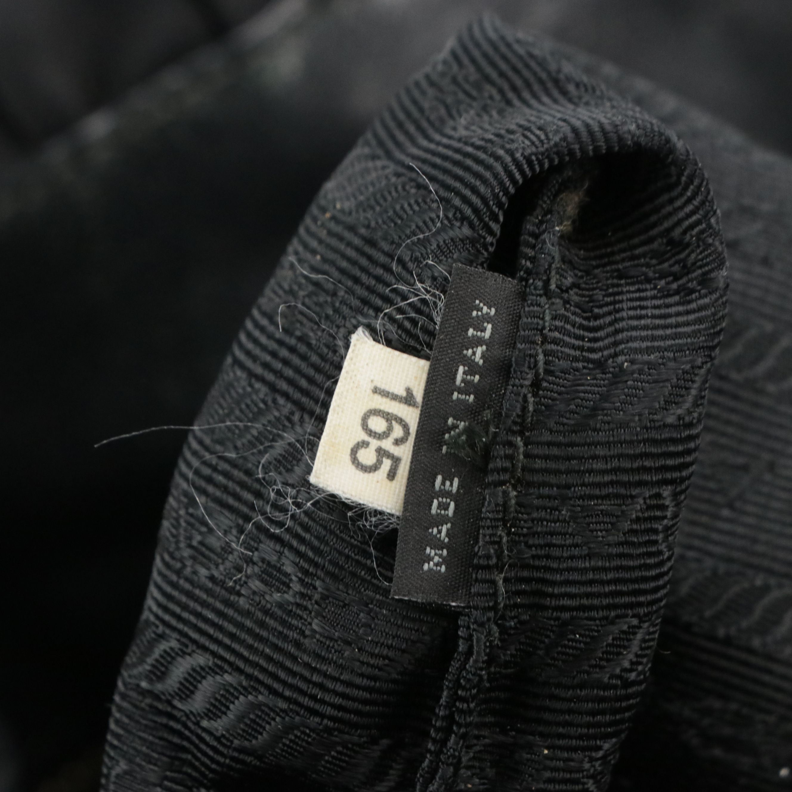 Prada Gaufré Two-Way Tote in Black Tessuto Nylon and Leather