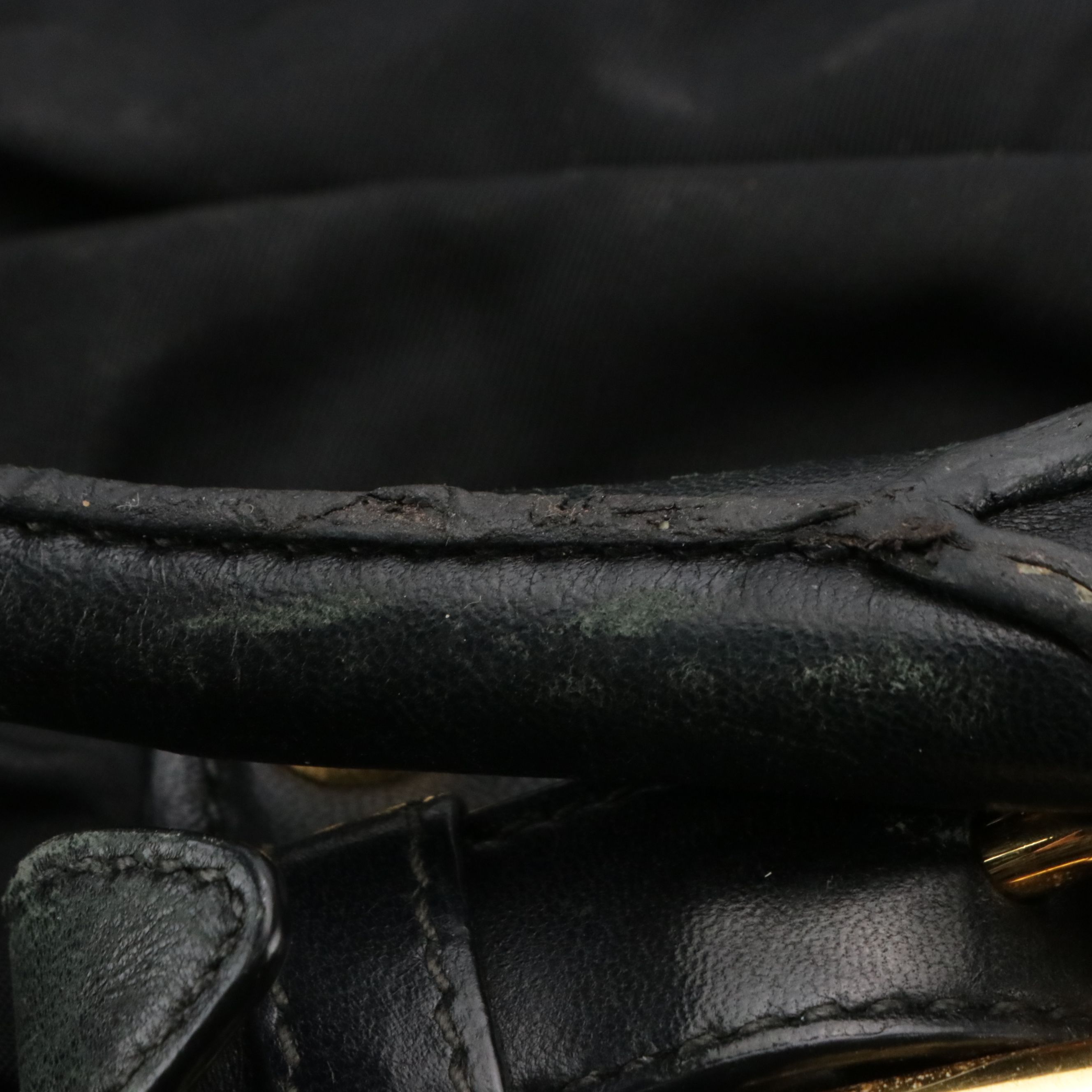 Prada Gaufré Two-Way Tote in Black Tessuto Nylon and Leather