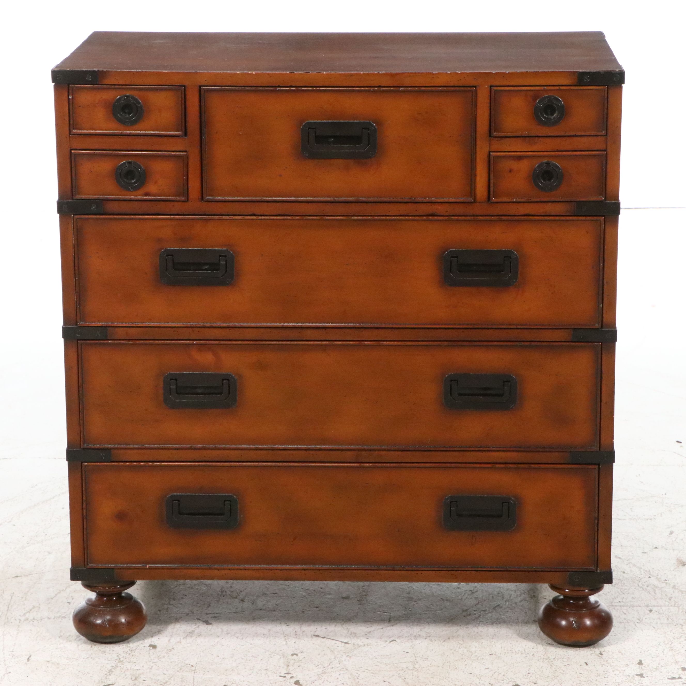 Milling Road for Baker Campaign Style Chest of Drawers, 2000