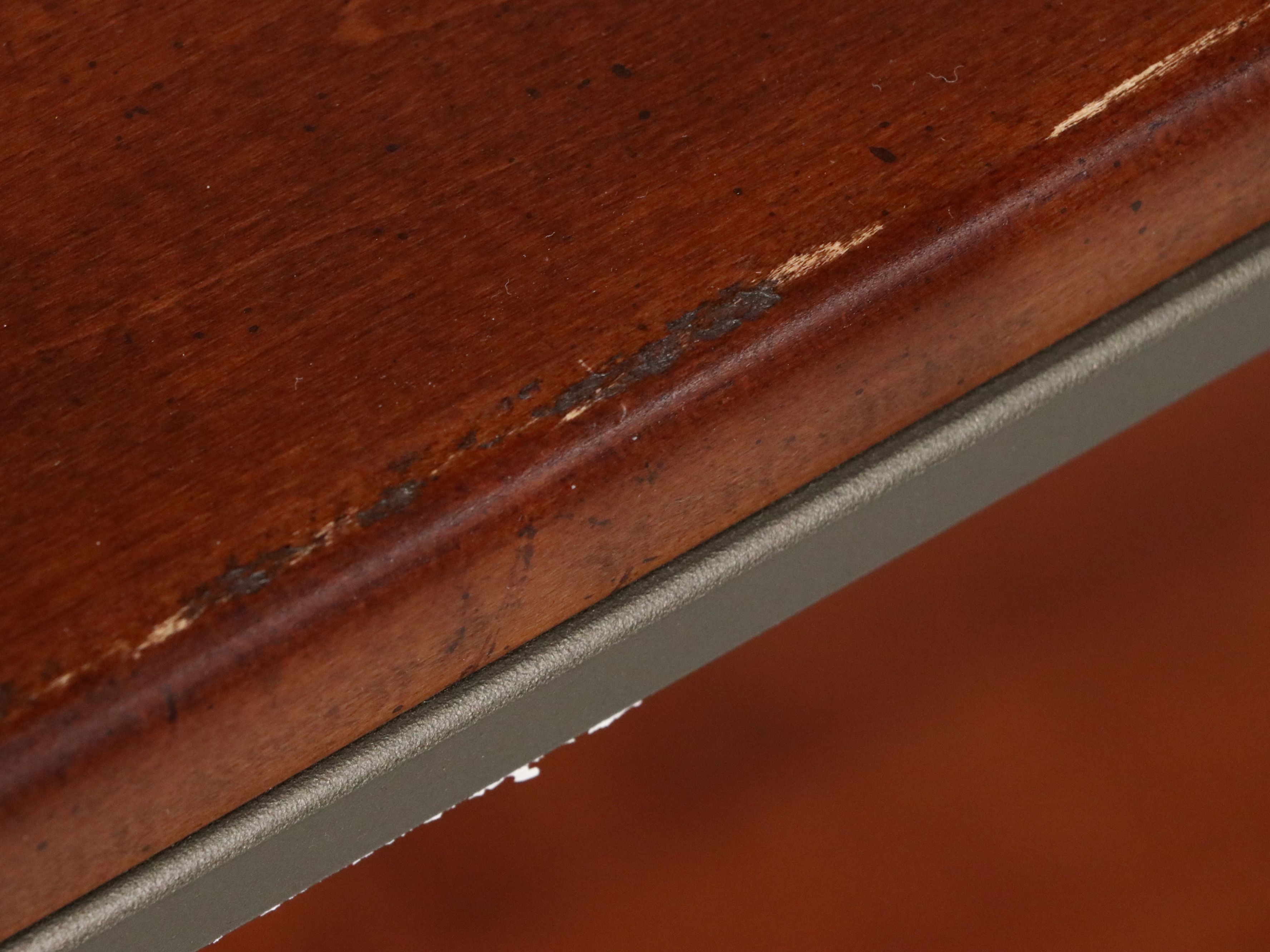 Charleston Forge Wrought Iron and Cherry Wood Baker's Rack