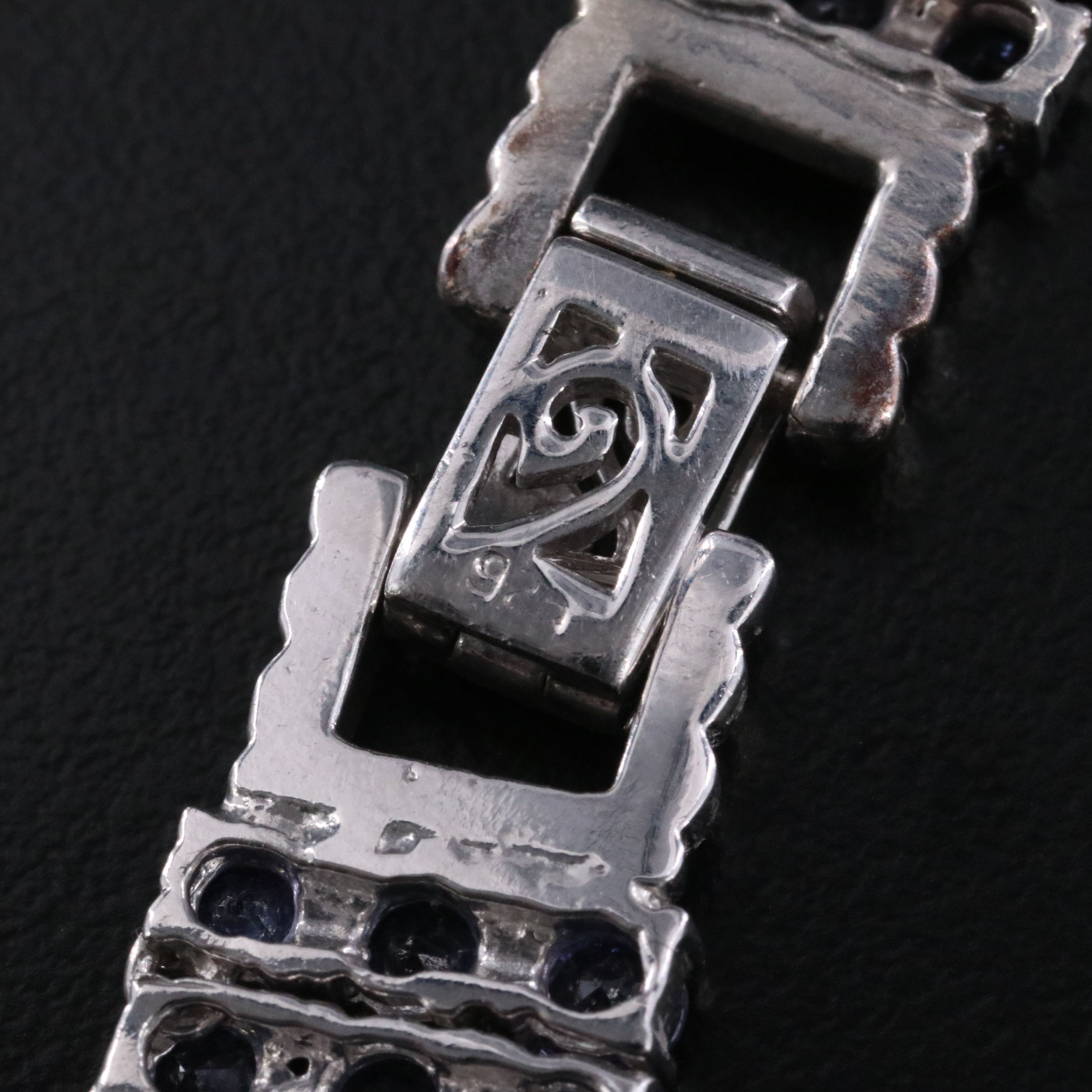 Sterling Tanzanite Necklace