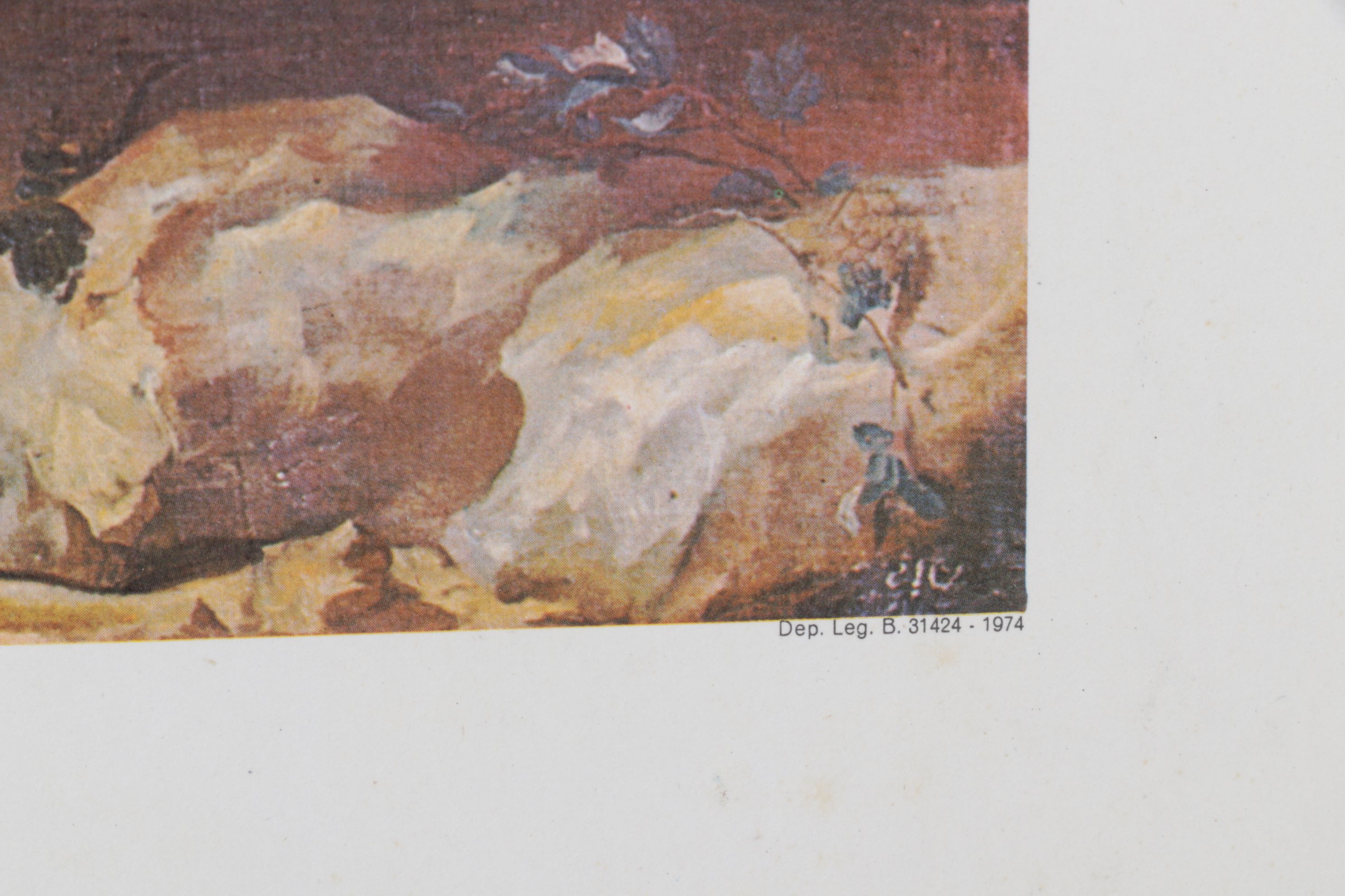 Offset Lithograph After Leonardo Jusepe "Juliers Surrender," 1974