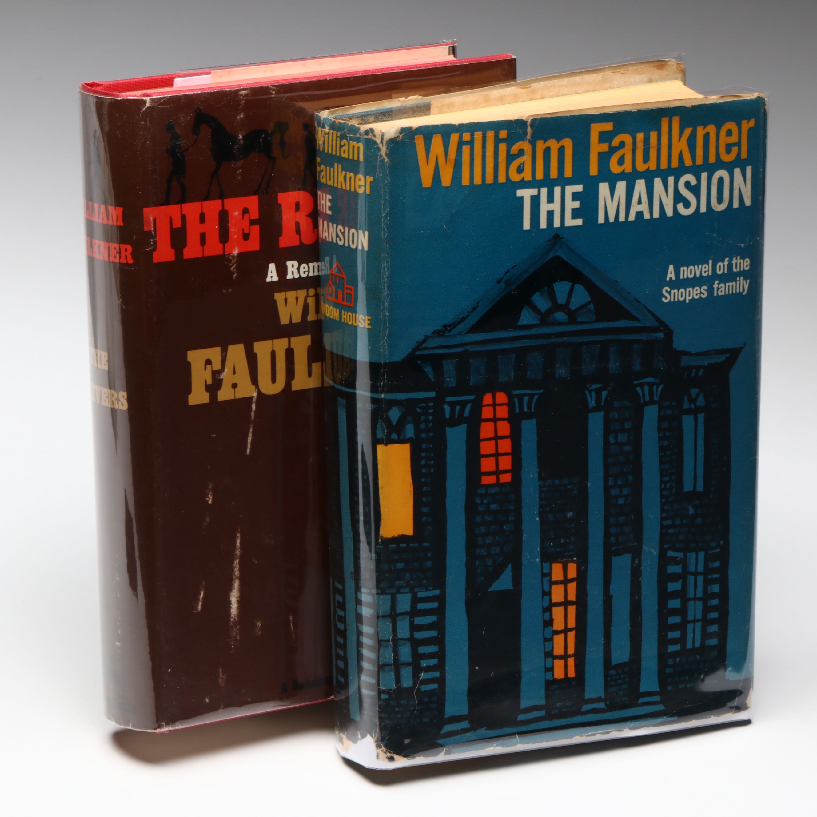 First Printing "The Reivers" and "The Mansion" by William Faulkner