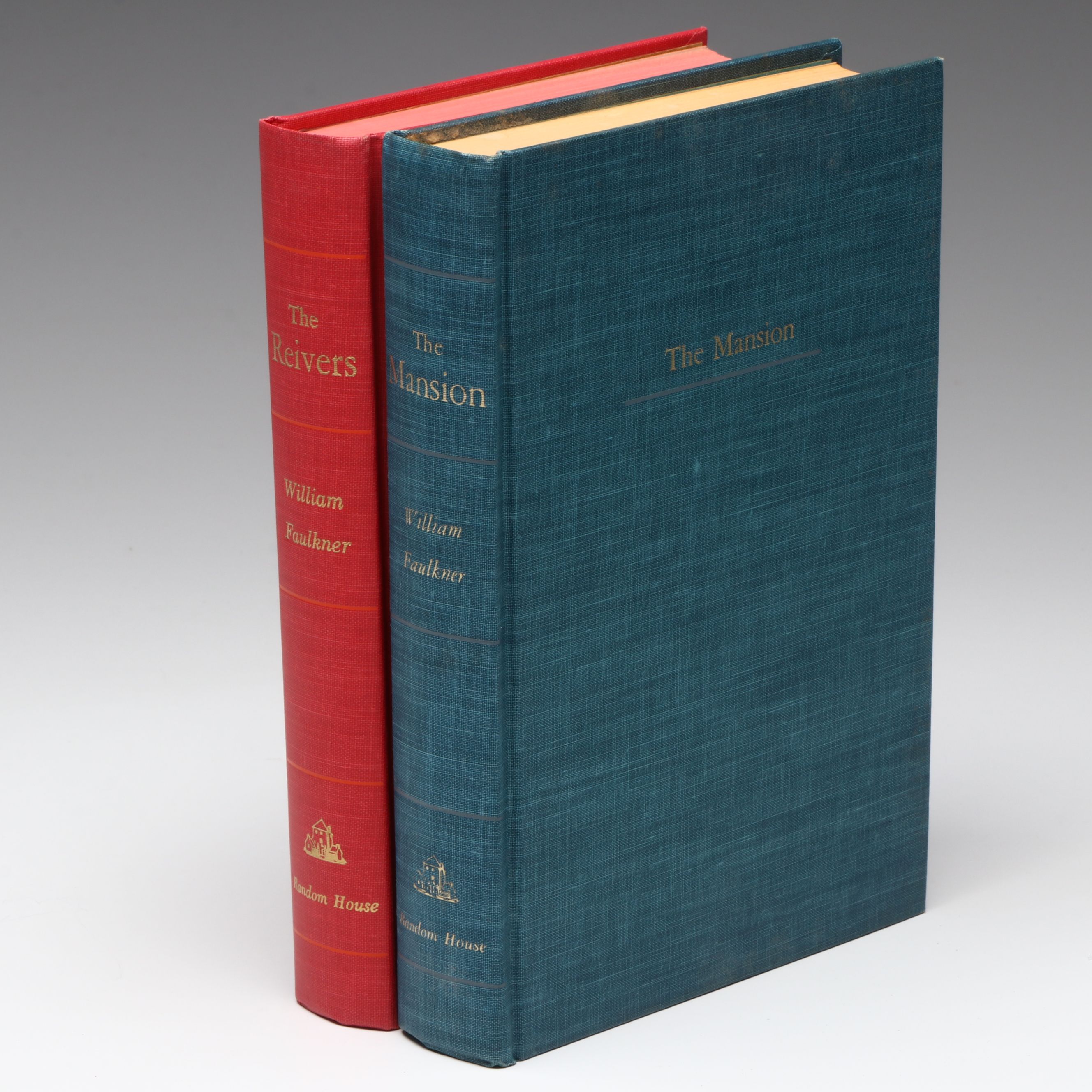First Printing "The Reivers" and "The Mansion" by William Faulkner