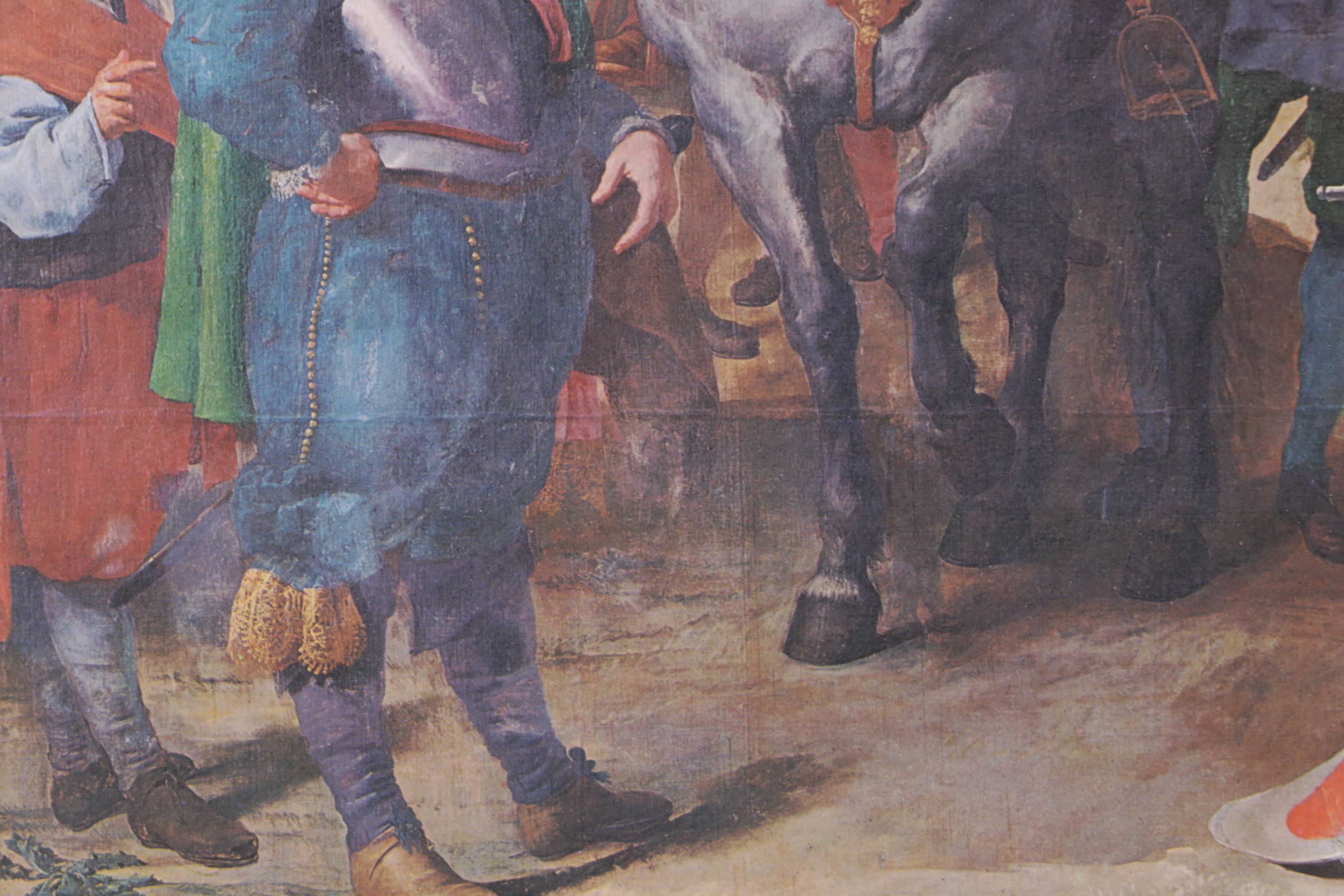 Offset Lithograph After Leonardo Jusepe "Juliers Surrender", 1974