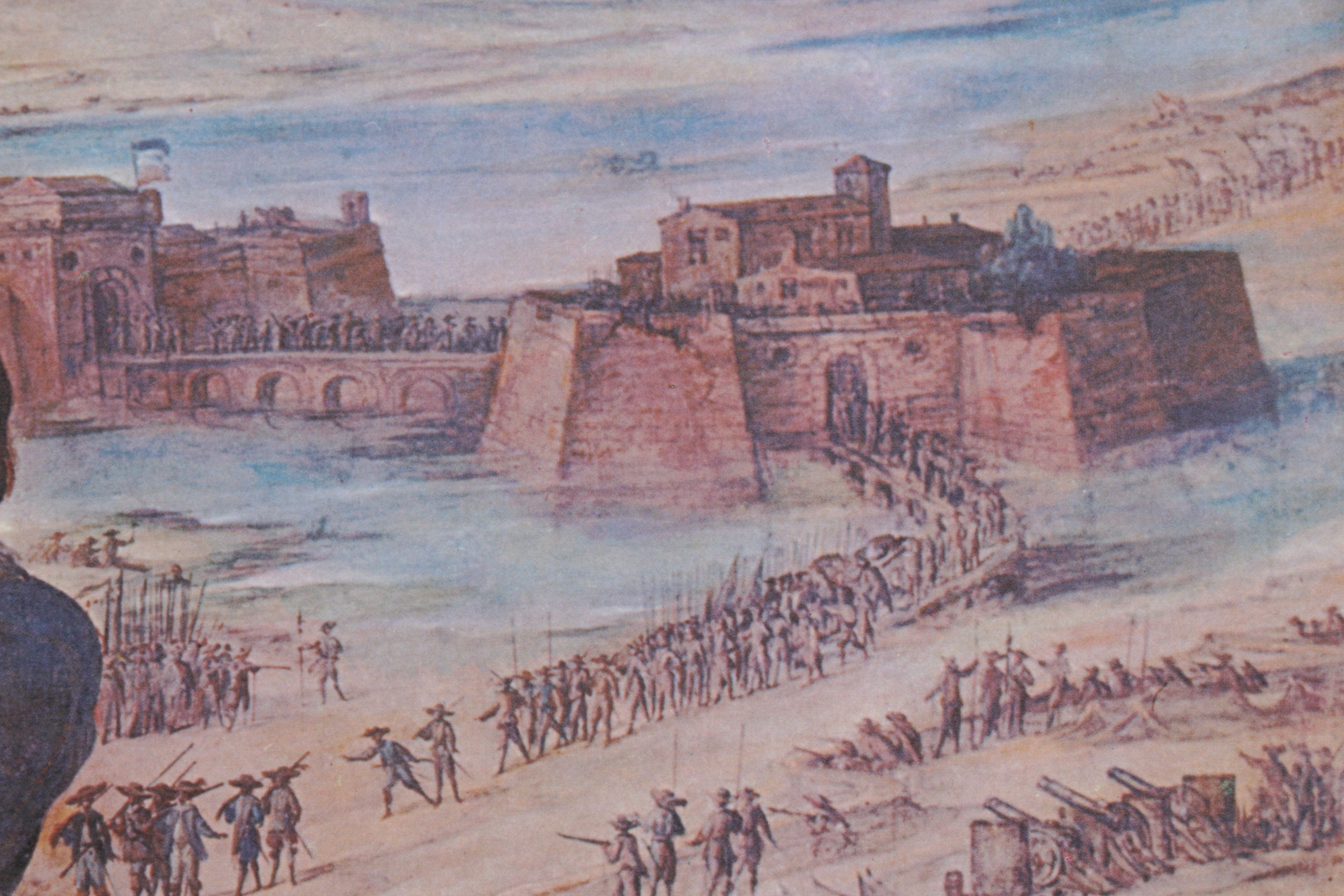 Offset Lithograph After Leonardo Jusepe "Juliers Surrender", 1974