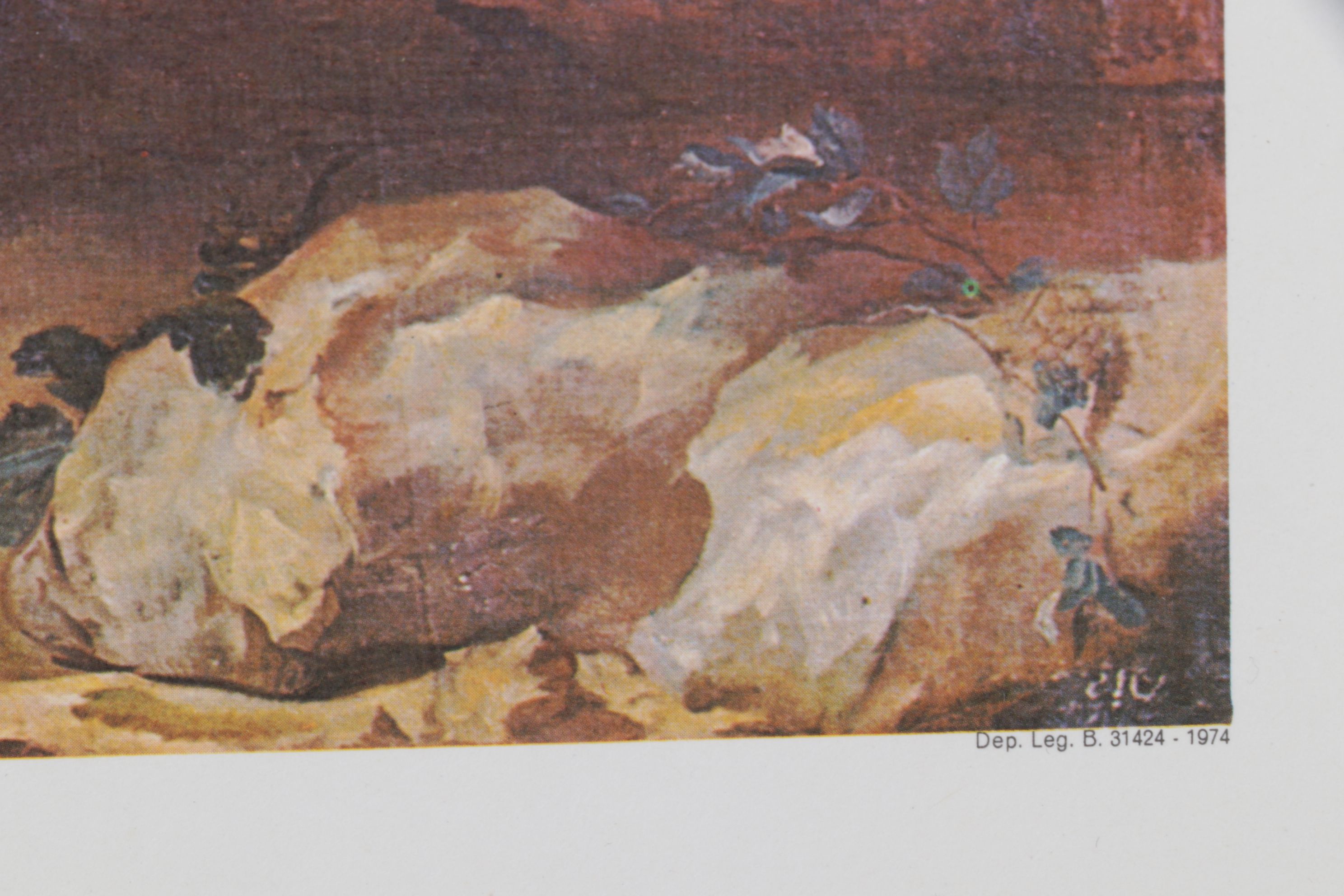 Offset Lithograph After Leonardo Jusepe "Juliers Surrender", 1974