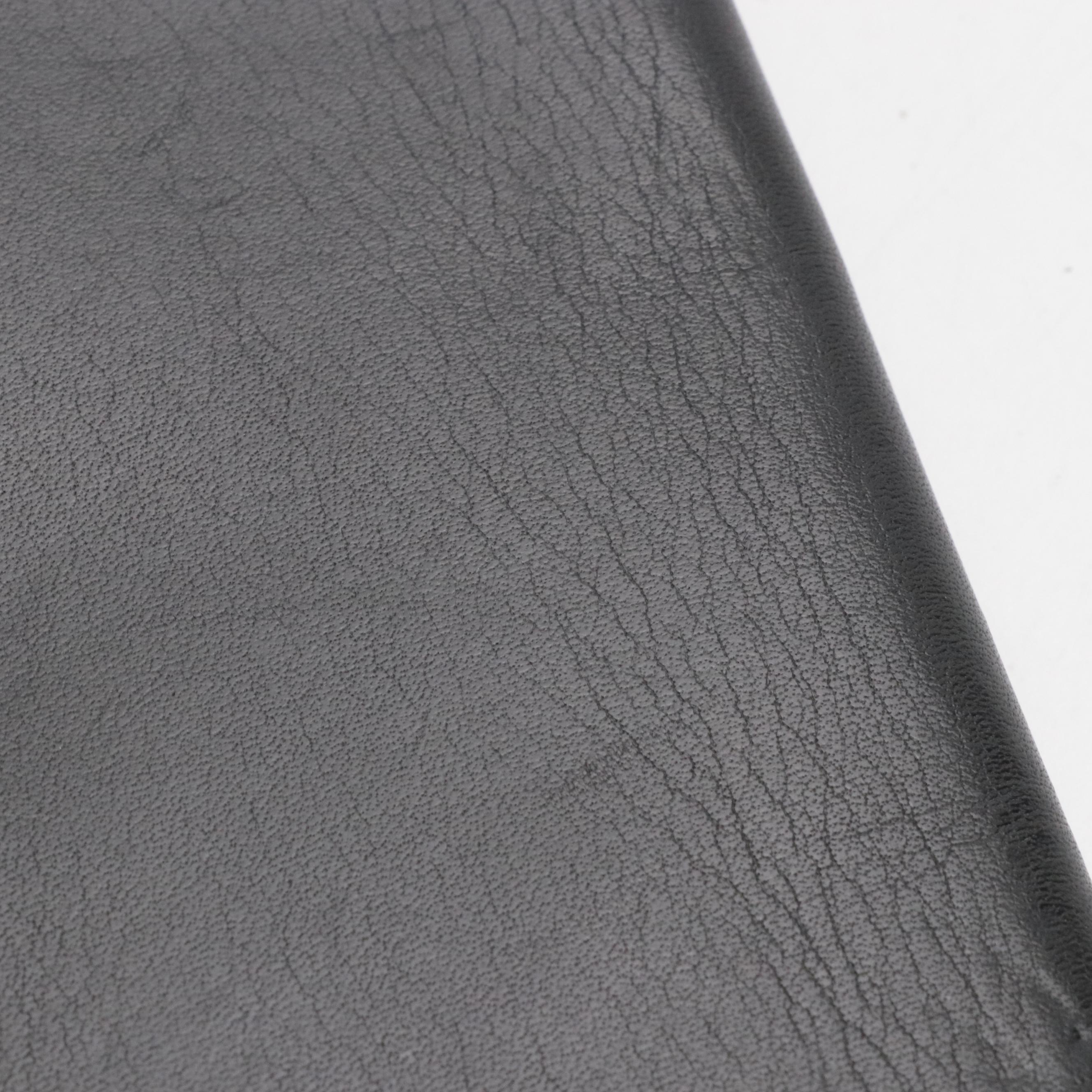 Christian Dior CD Envelope Flap Convertible Clutch in Black Leather