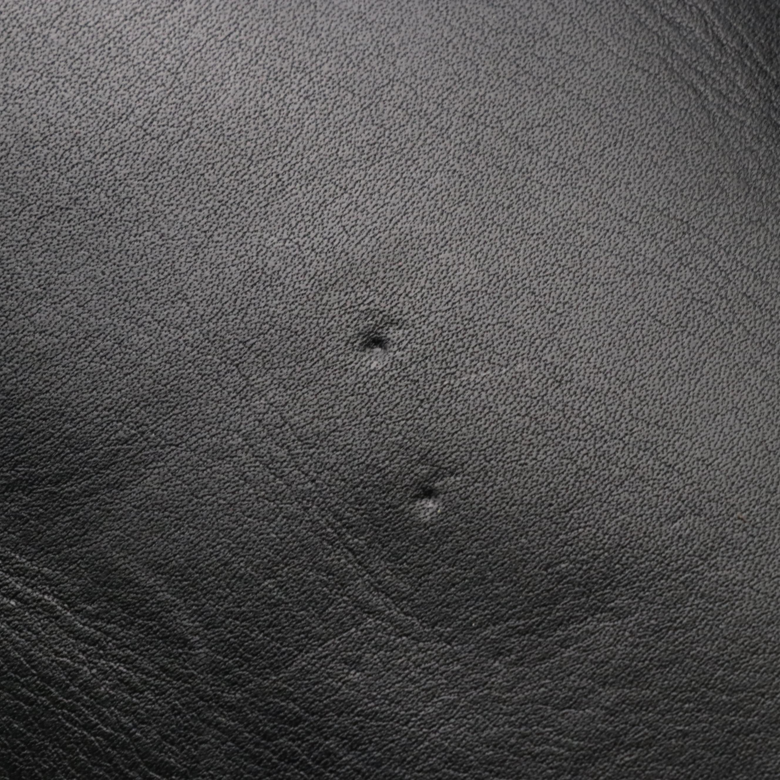 Christian Dior CD Envelope Flap Convertible Clutch in Black Leather