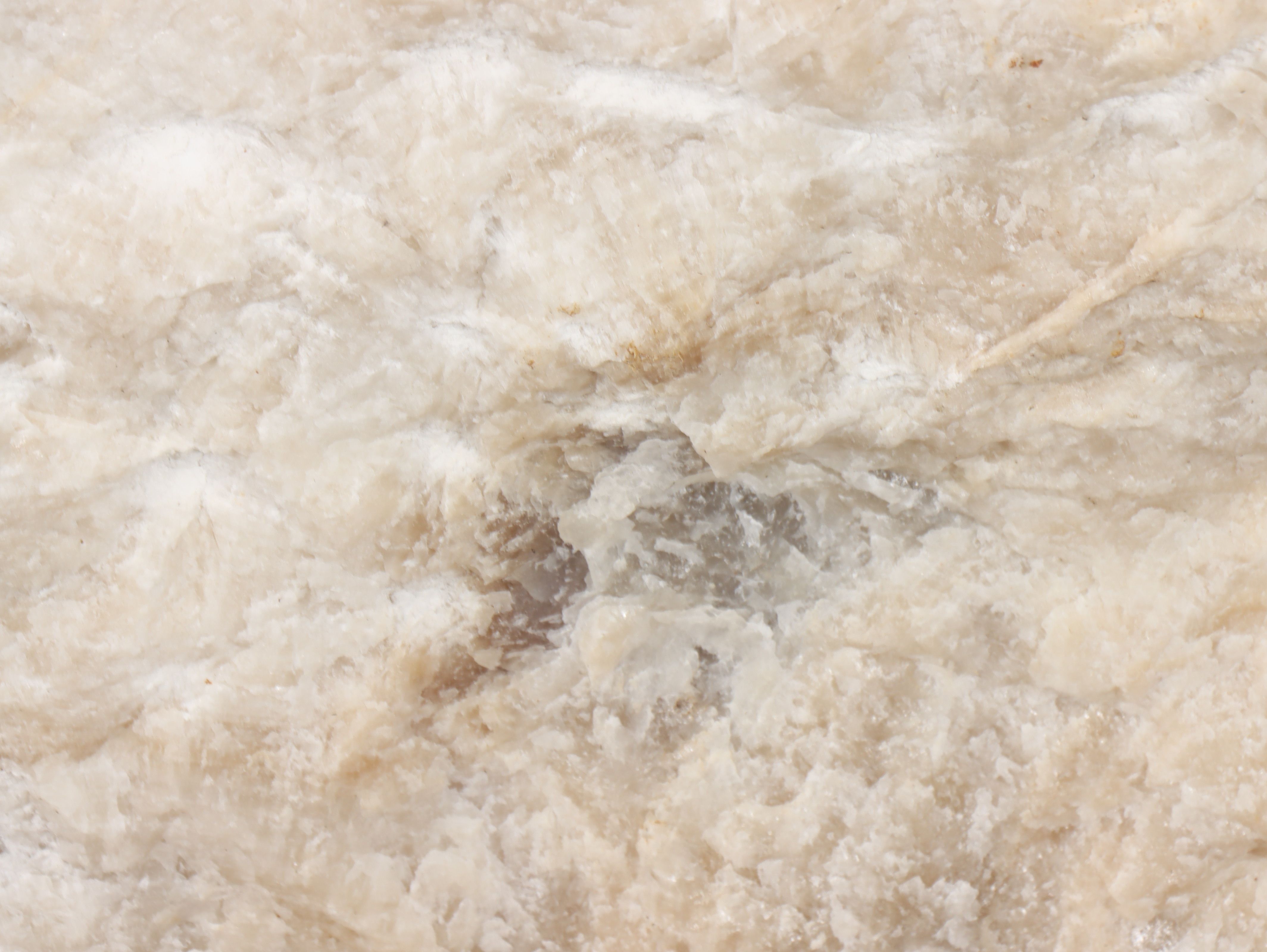 Modern Travertine End Table