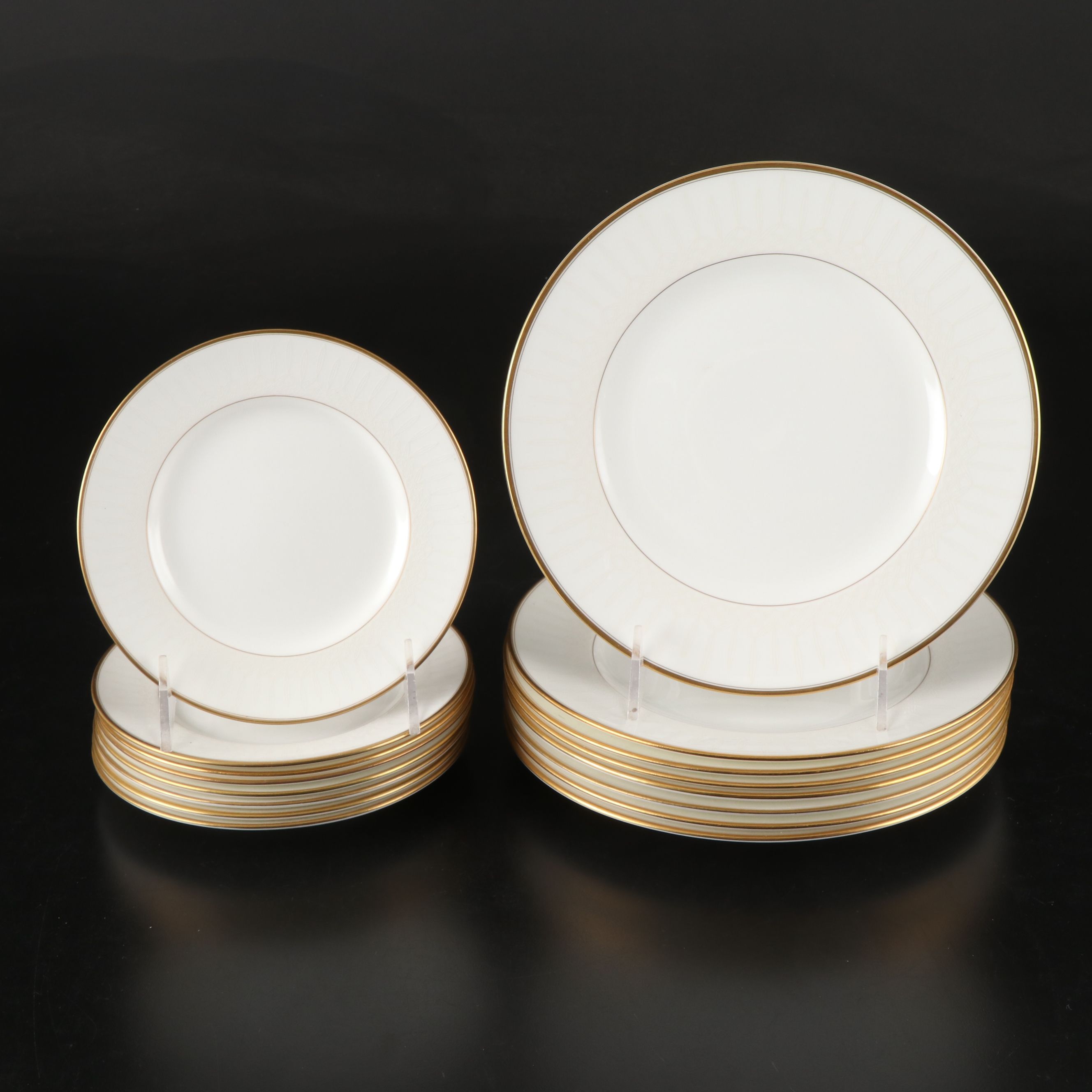Waterford "Lismore Gold" Porcelain Dinnerware, 1997-2008