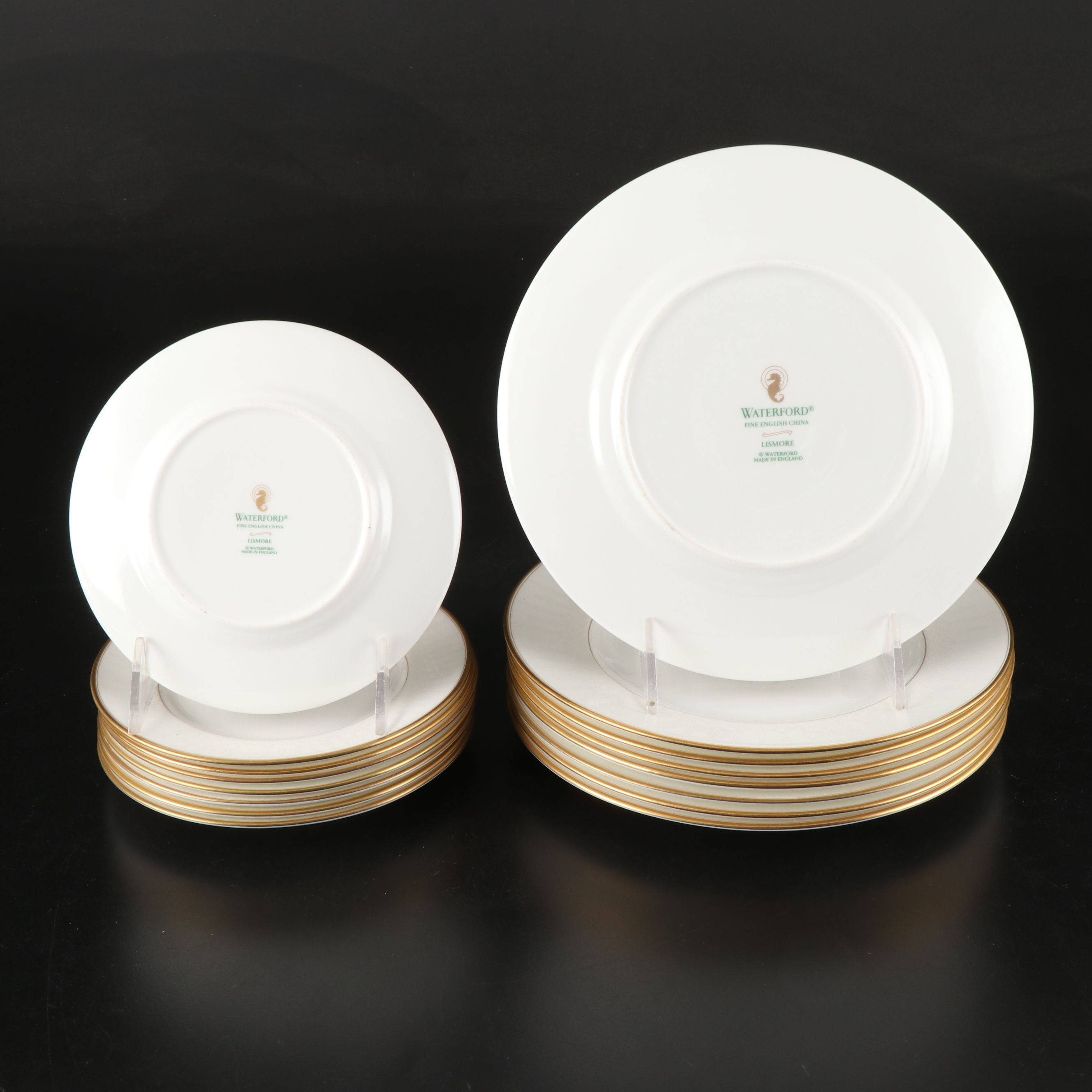 Waterford "Lismore Gold" Porcelain Dinnerware, 1997-2008