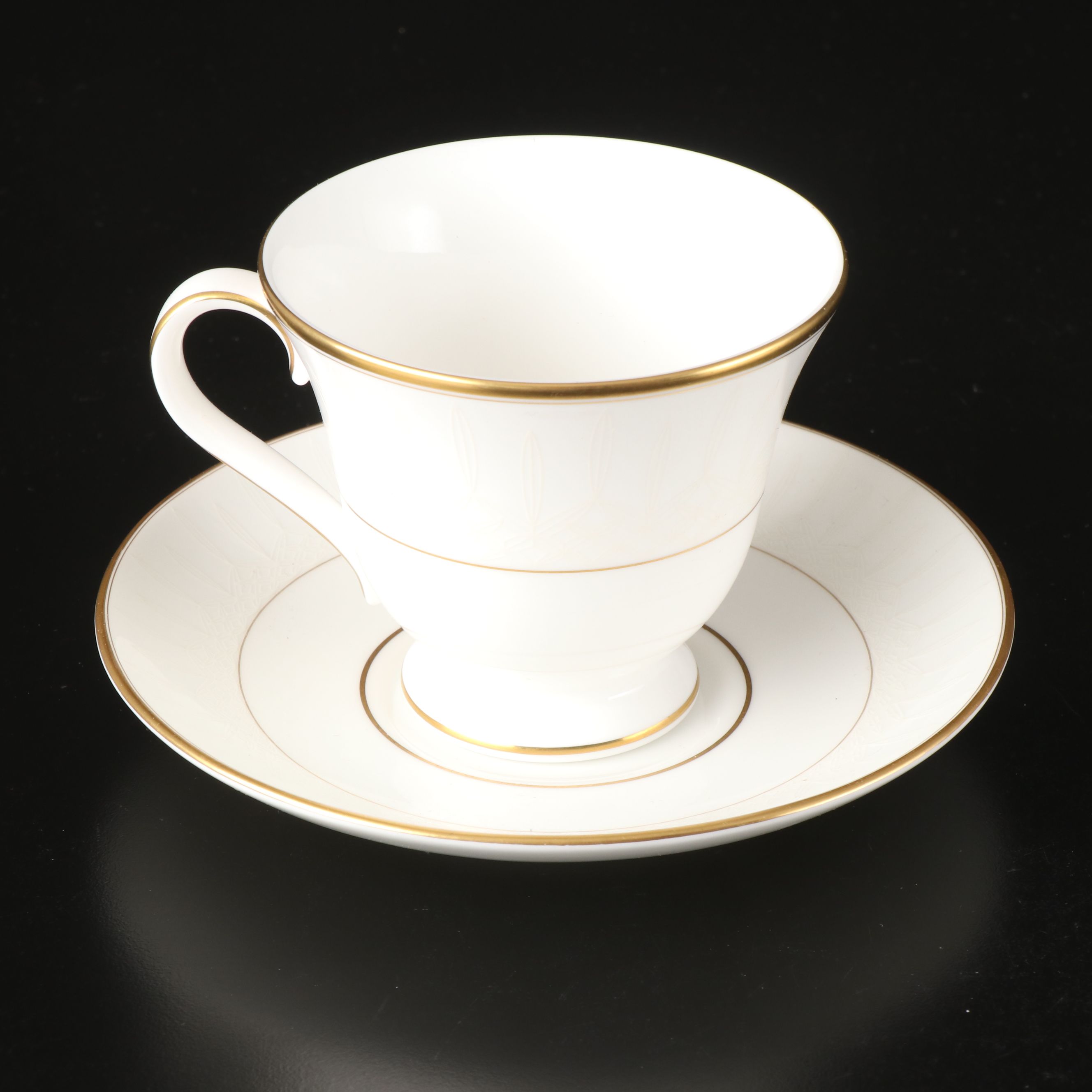 Waterford "Lismore Gold" Porcelain Dinnerware, 1997-2008