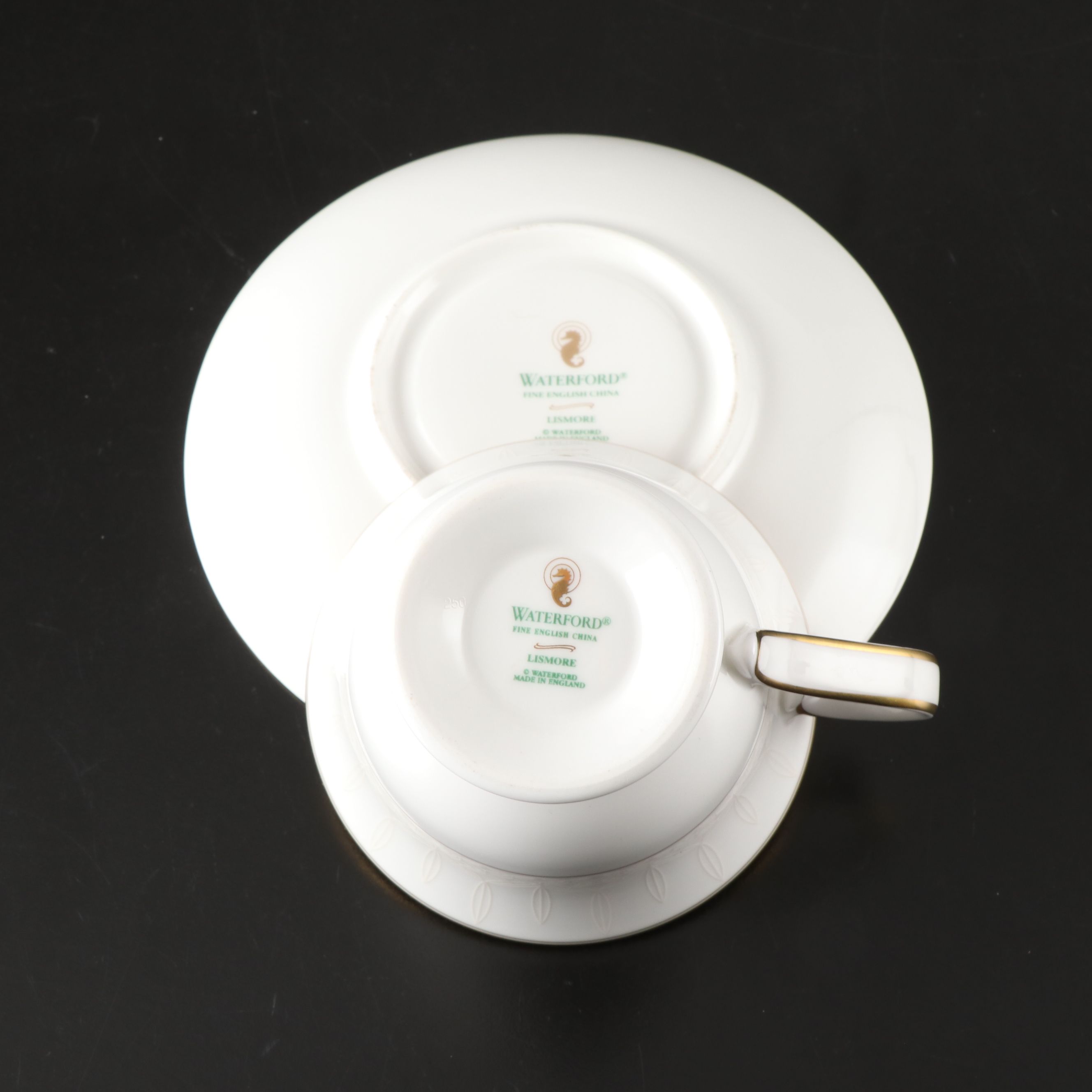 Waterford "Lismore Gold" Porcelain Dinnerware, 1997-2008