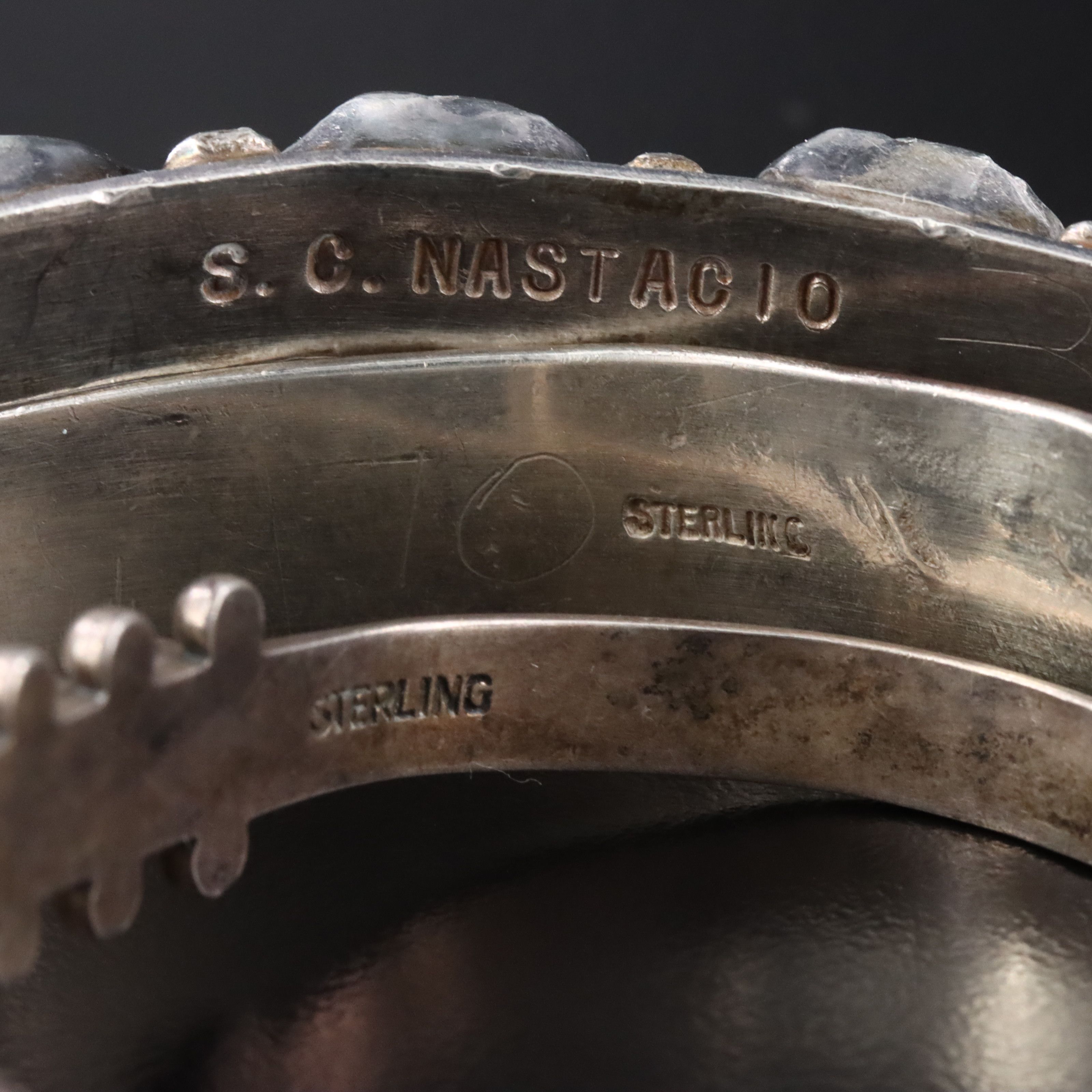 Sterling Turquoise Cuff Collection Featuring S.C. Nastacio